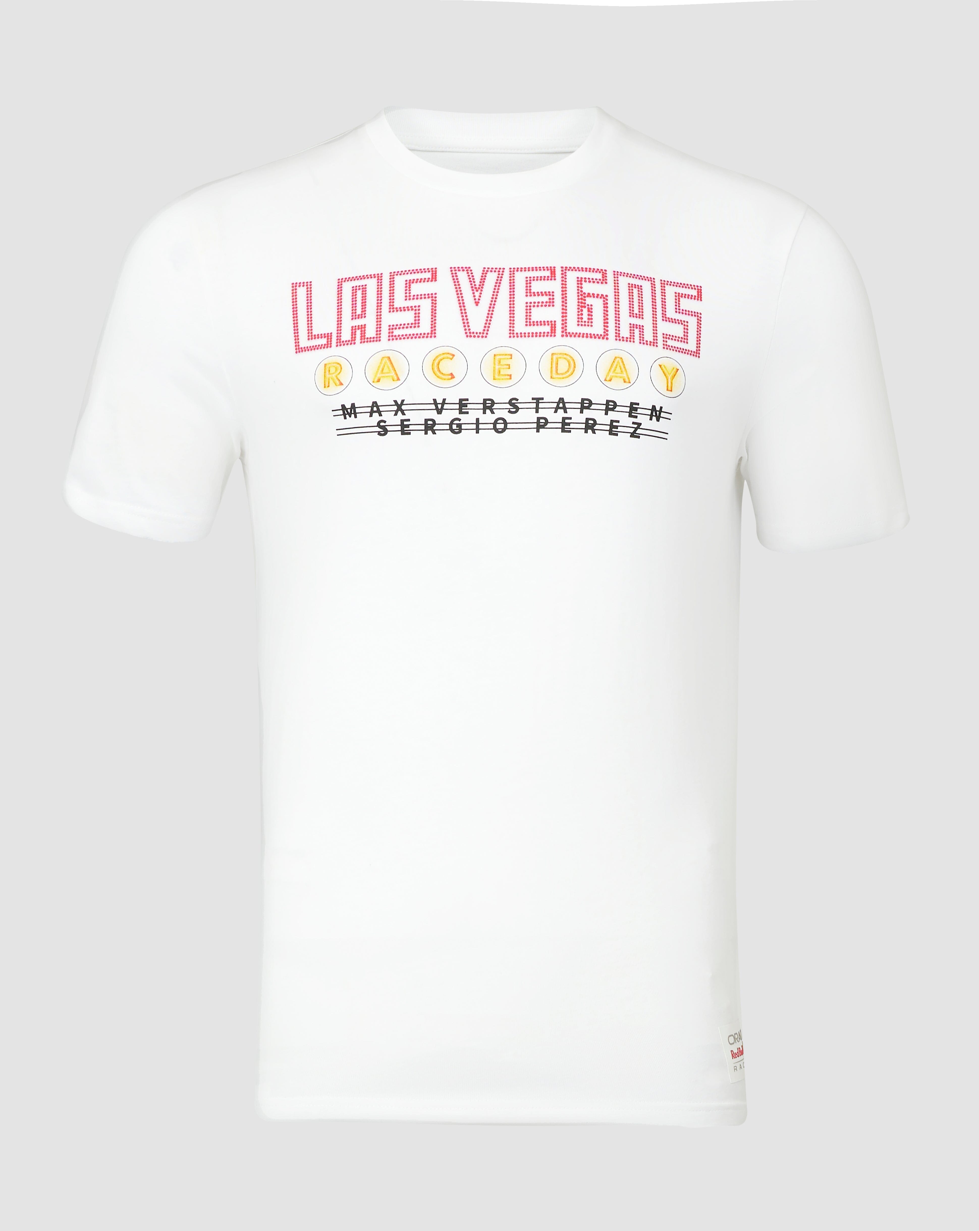 Edition T-Shirt Red Special Racing Las GP Bull F1 - White Vegas