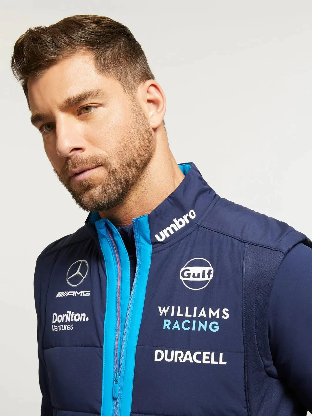 Williams Racing F1 2023 Men's Team Vest -Blue