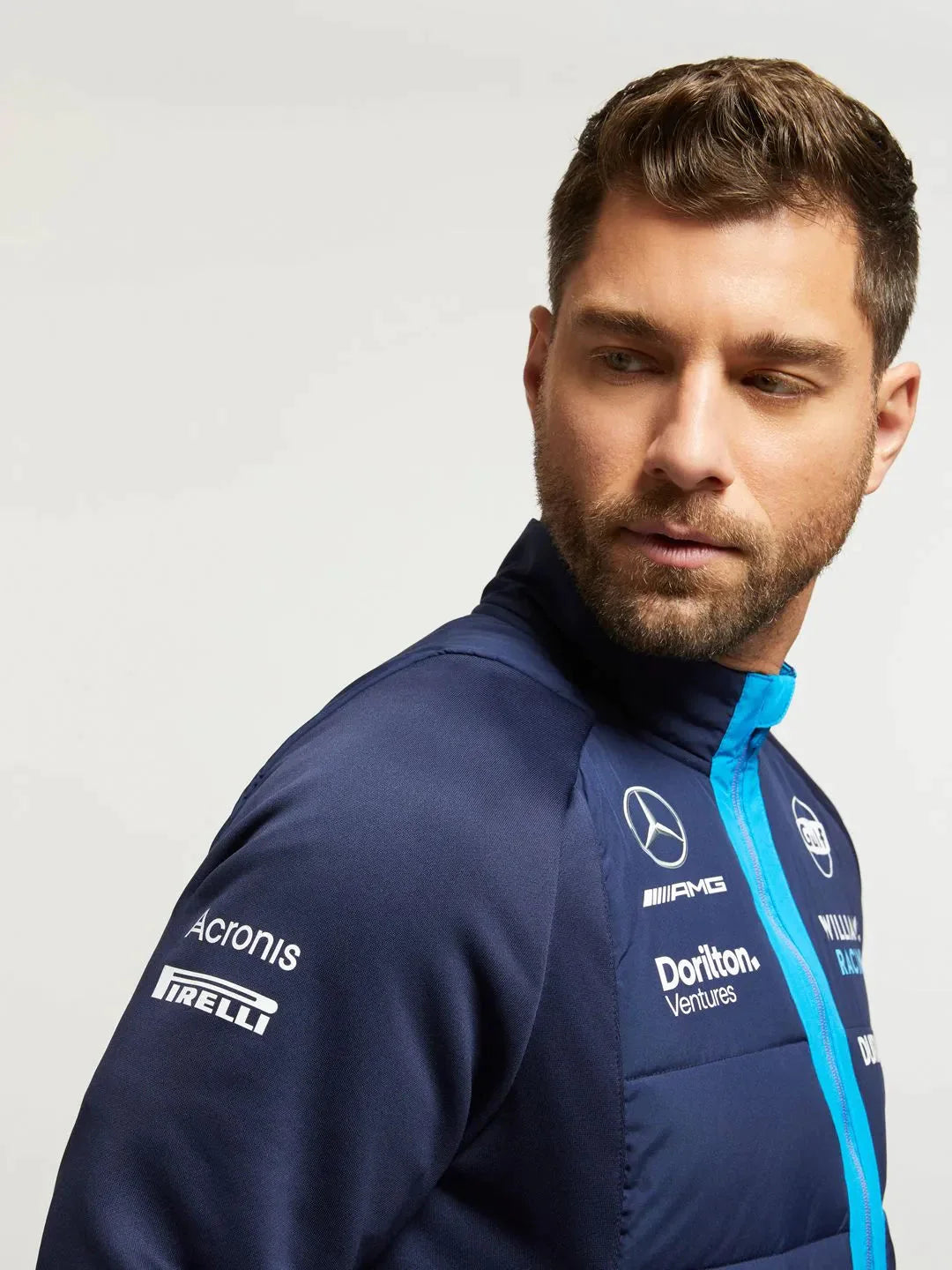 Williams Racing F1 2023 Men's Team Thermal Jacket -Blue