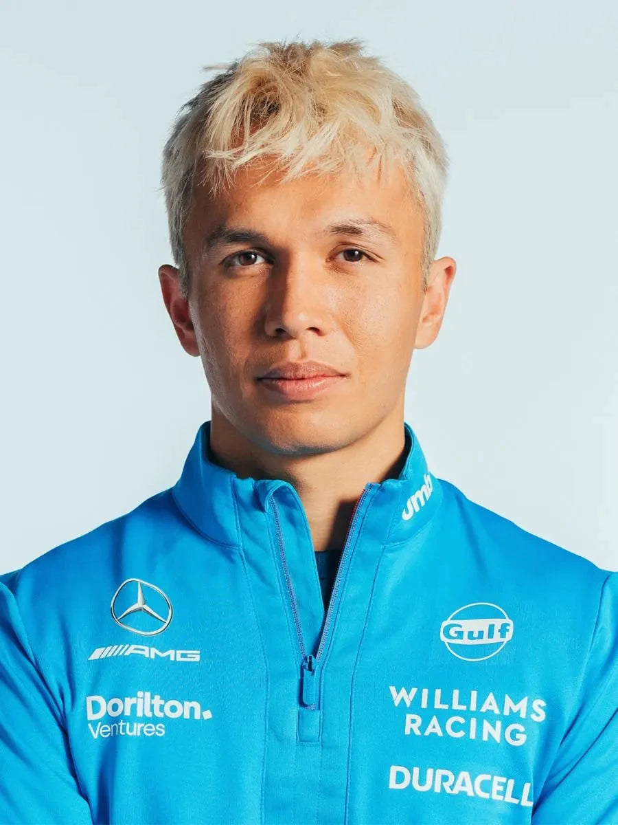 Williams Racing F1 2023 Men's Team Mid Layer Top-Blue