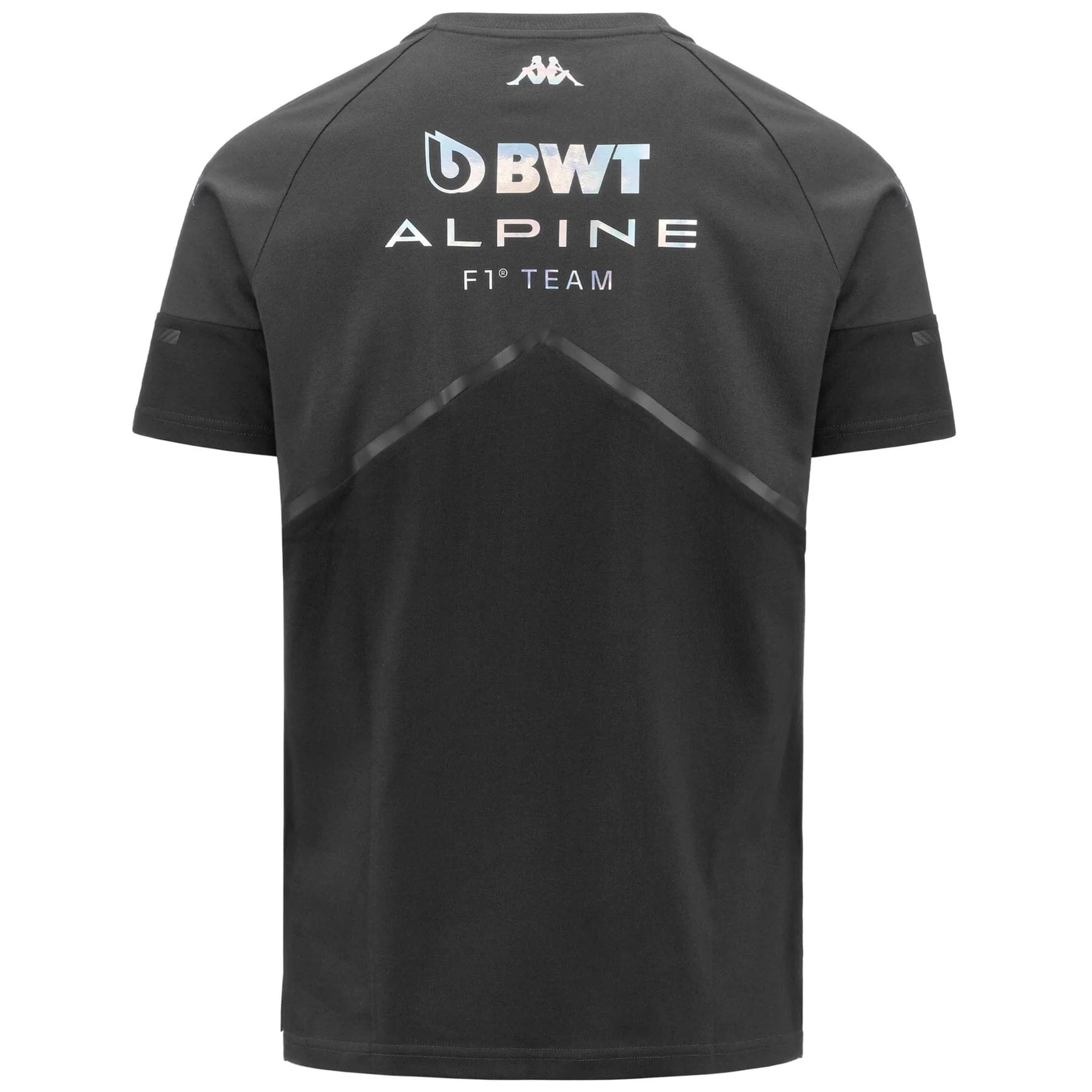 Alpine Racing F1 Men's Supporter T-Shirt- Blue/Dark Grey/Light Gray
