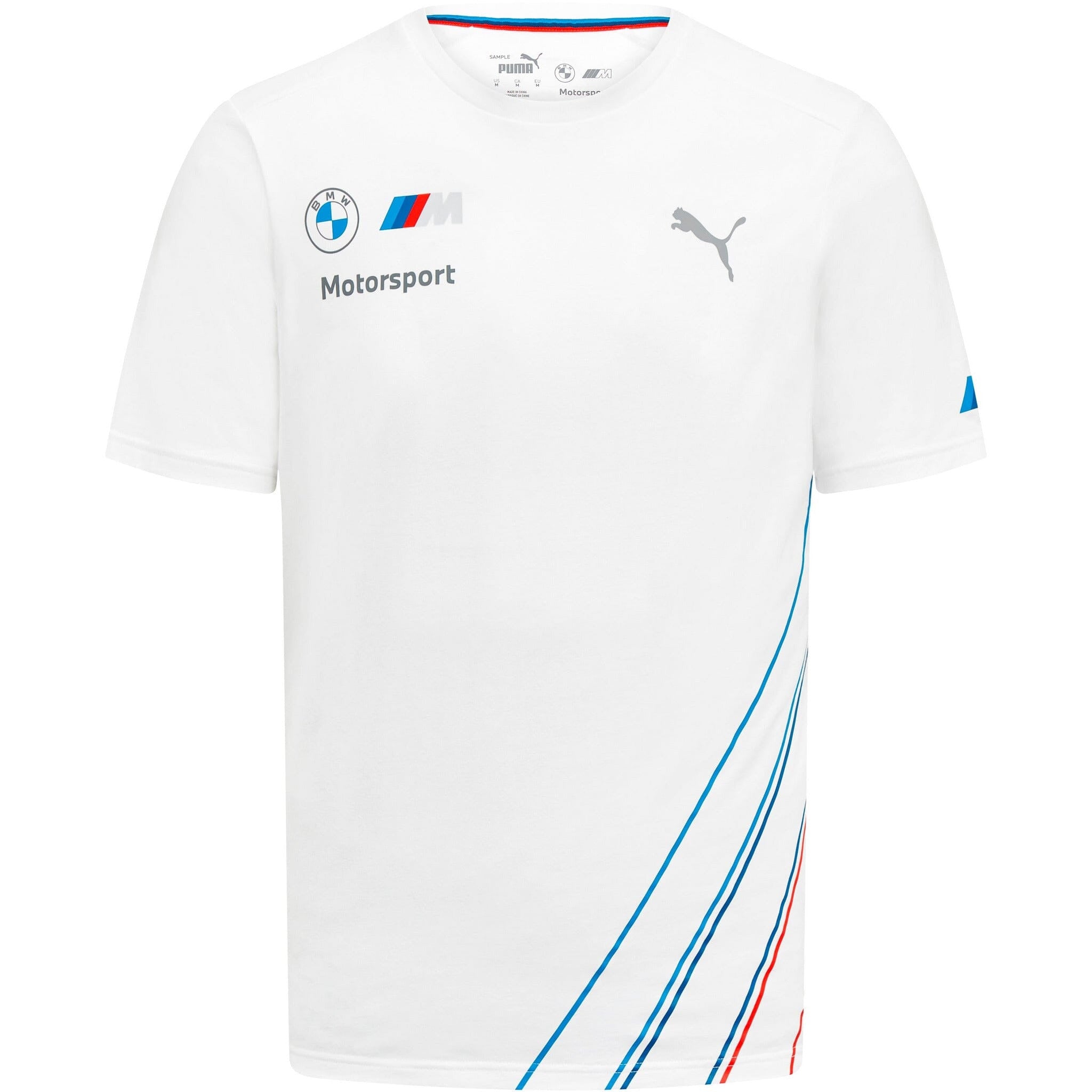 Men's Team T-Shirt- Grey/White