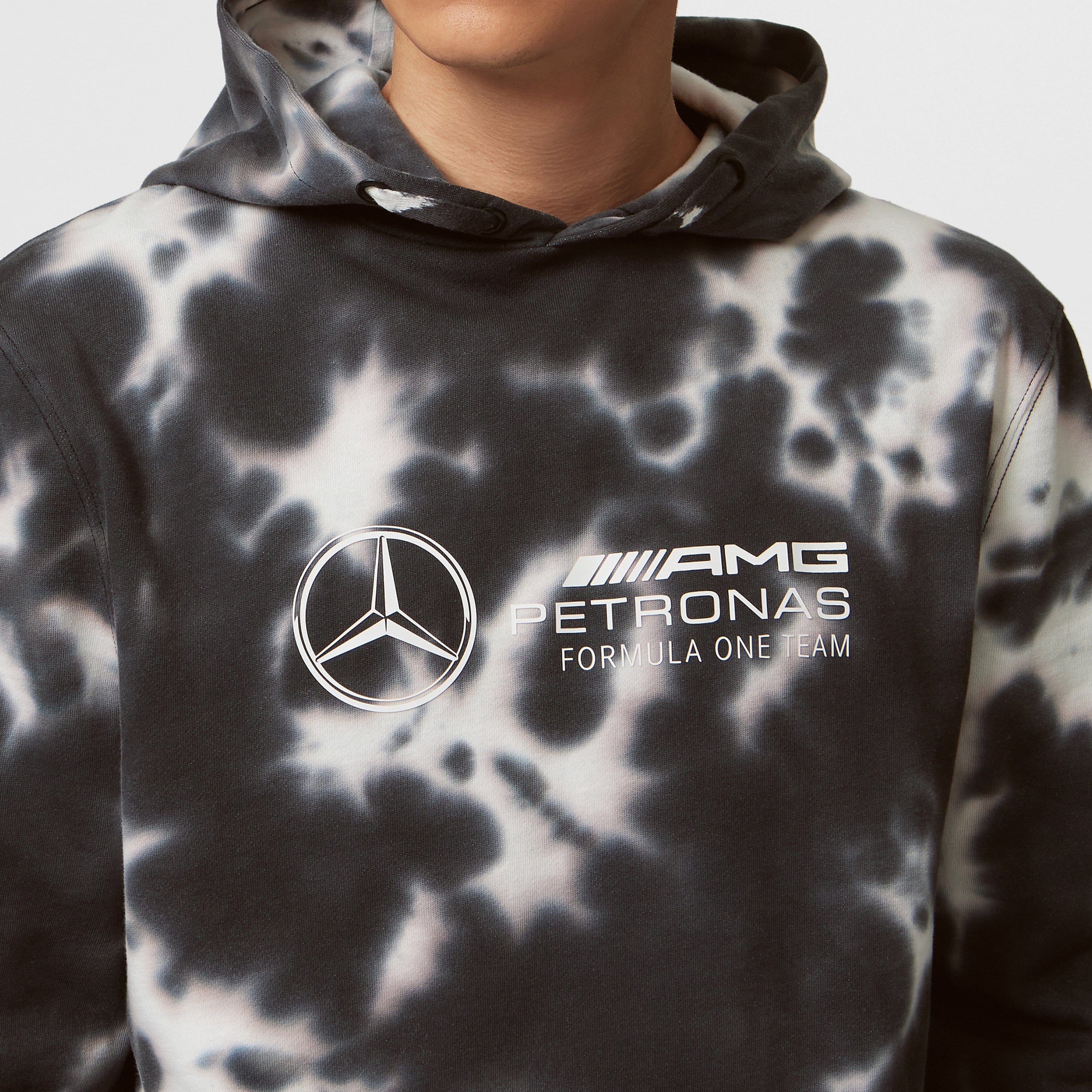 Mercedes AMG F1 Unisex Tie-Dye Hoodie