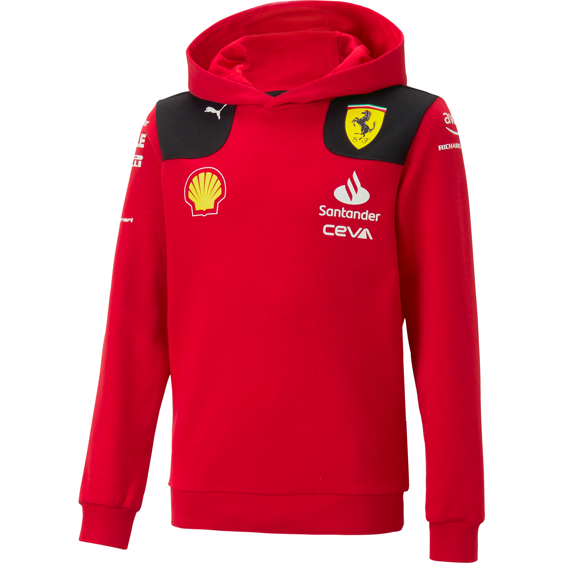 Scuderia Ferrari F1 Kids 2023 Team Hooded Sweatshirt - Youth