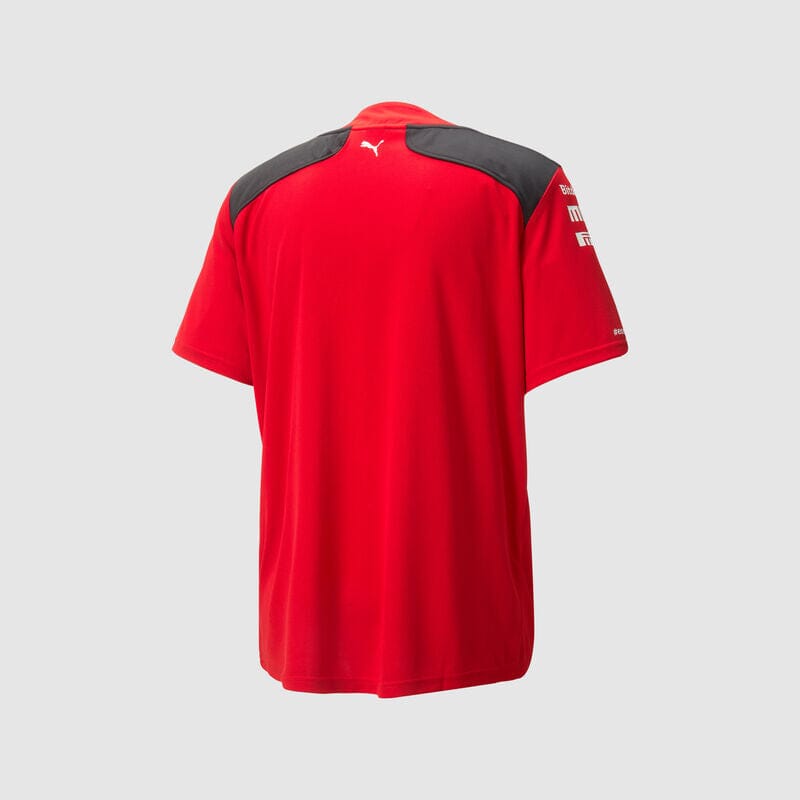 Scuderia Ferrari F1 Men's 2023 Team Baseball Shirt - Red