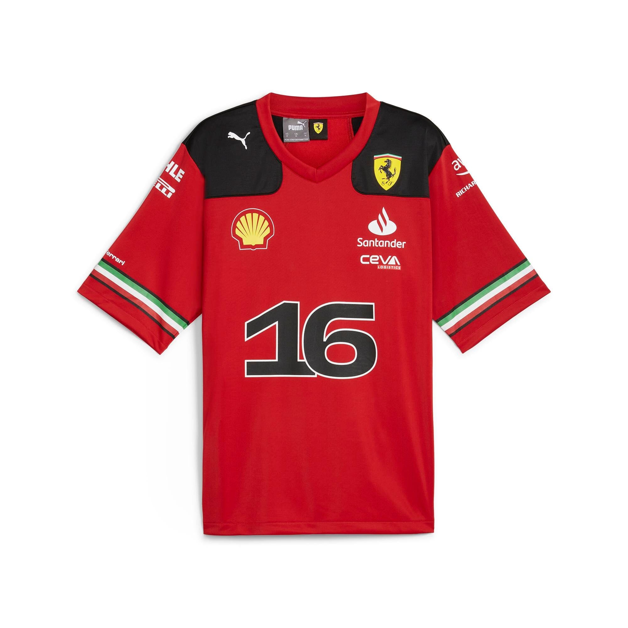 Scuderia Ferrari F1 Men's 2023 Team Football Jersey - Red