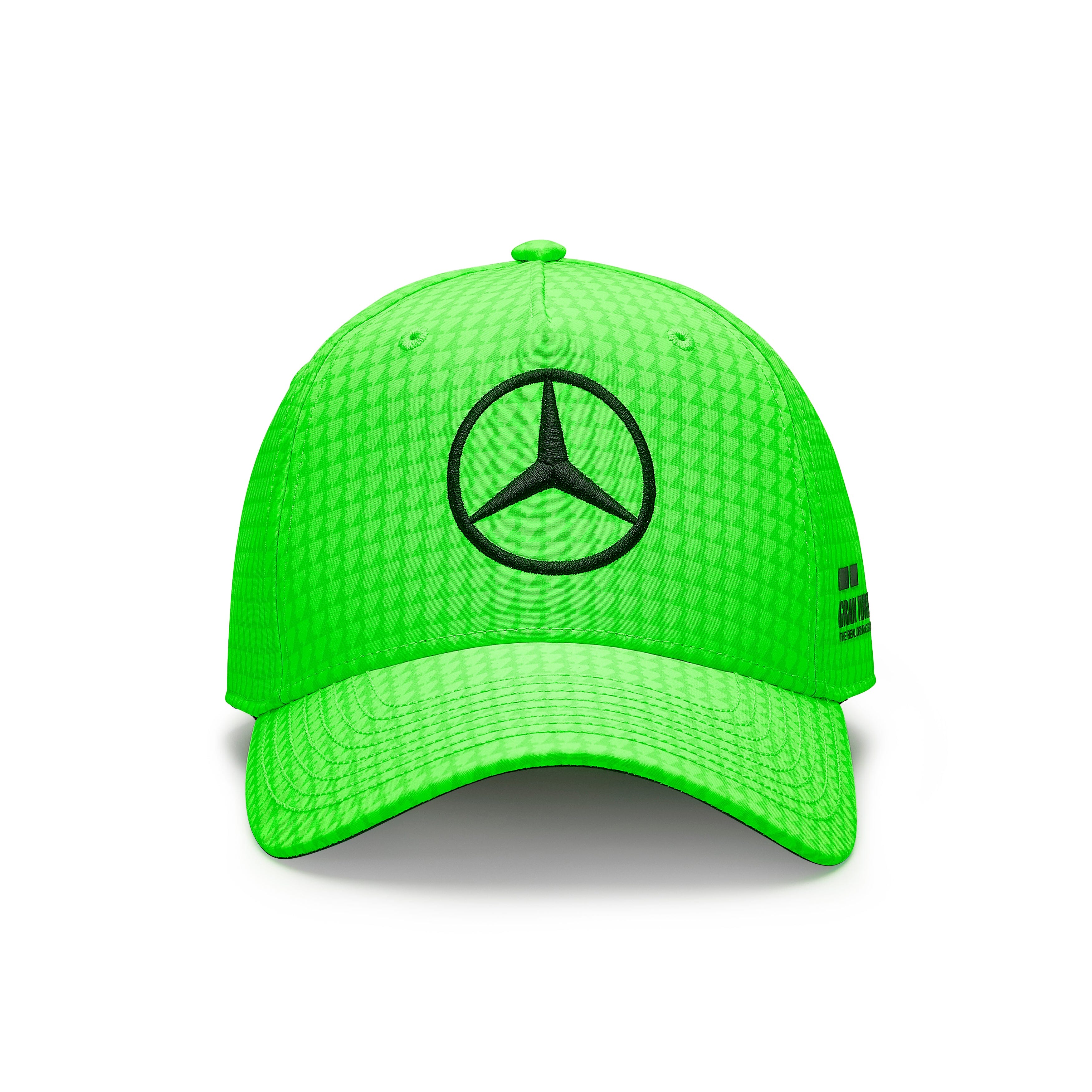 Mercedes AMG F1 Special Edition Kids Lewis Hamilton Silverstone GP Hat- Youth Green