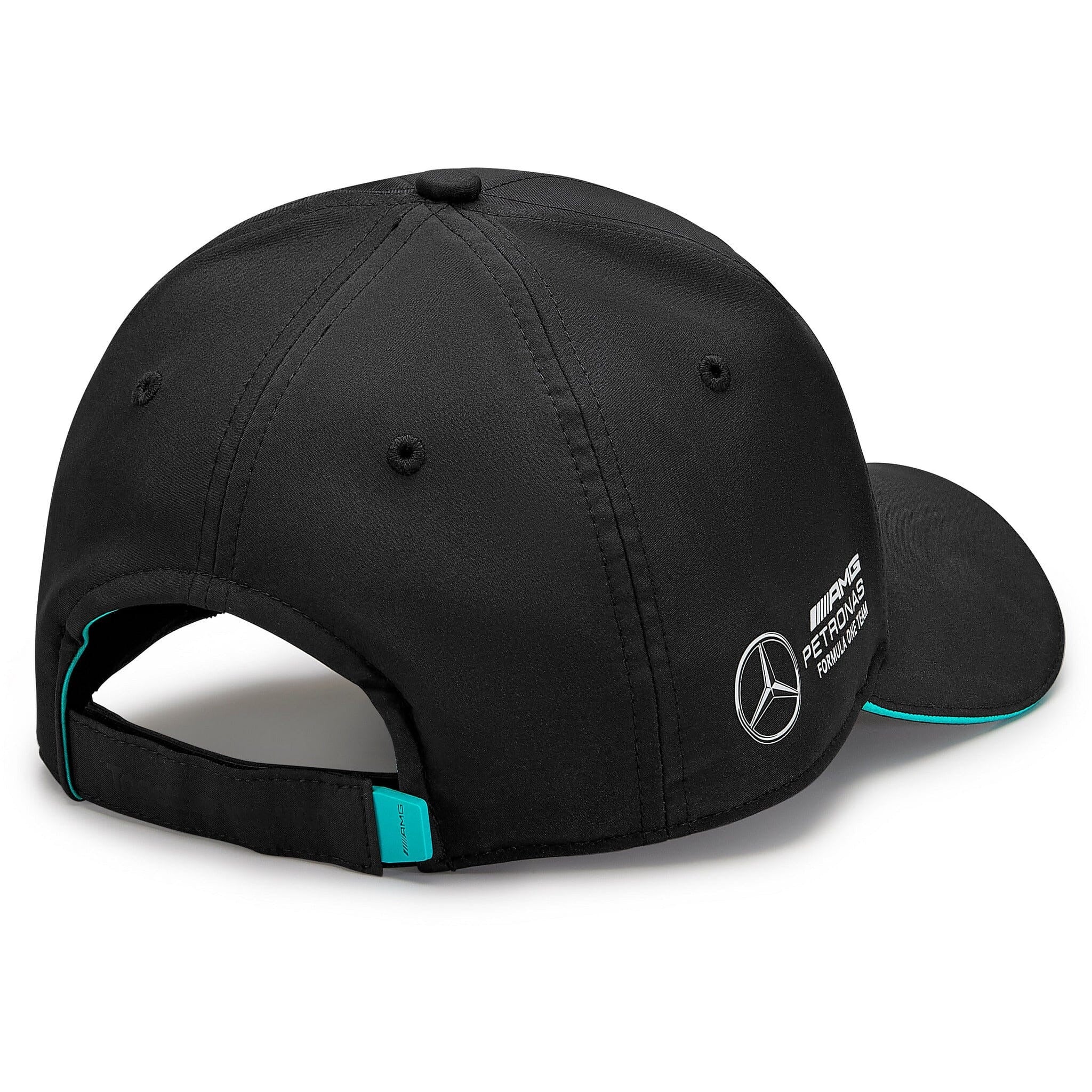 Mercedes AMG F1 2023 Team Baseball Hat- Black/White/Green