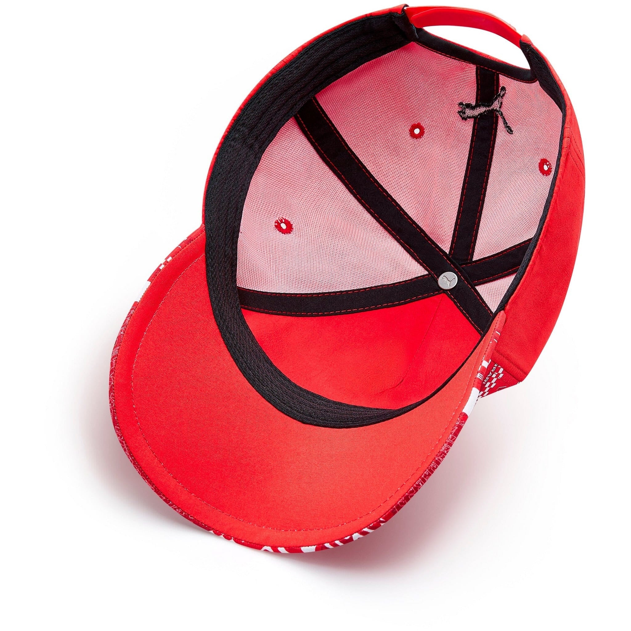 Scuderia Ferrari F1 Graphic Baseball Hat - Black/Red