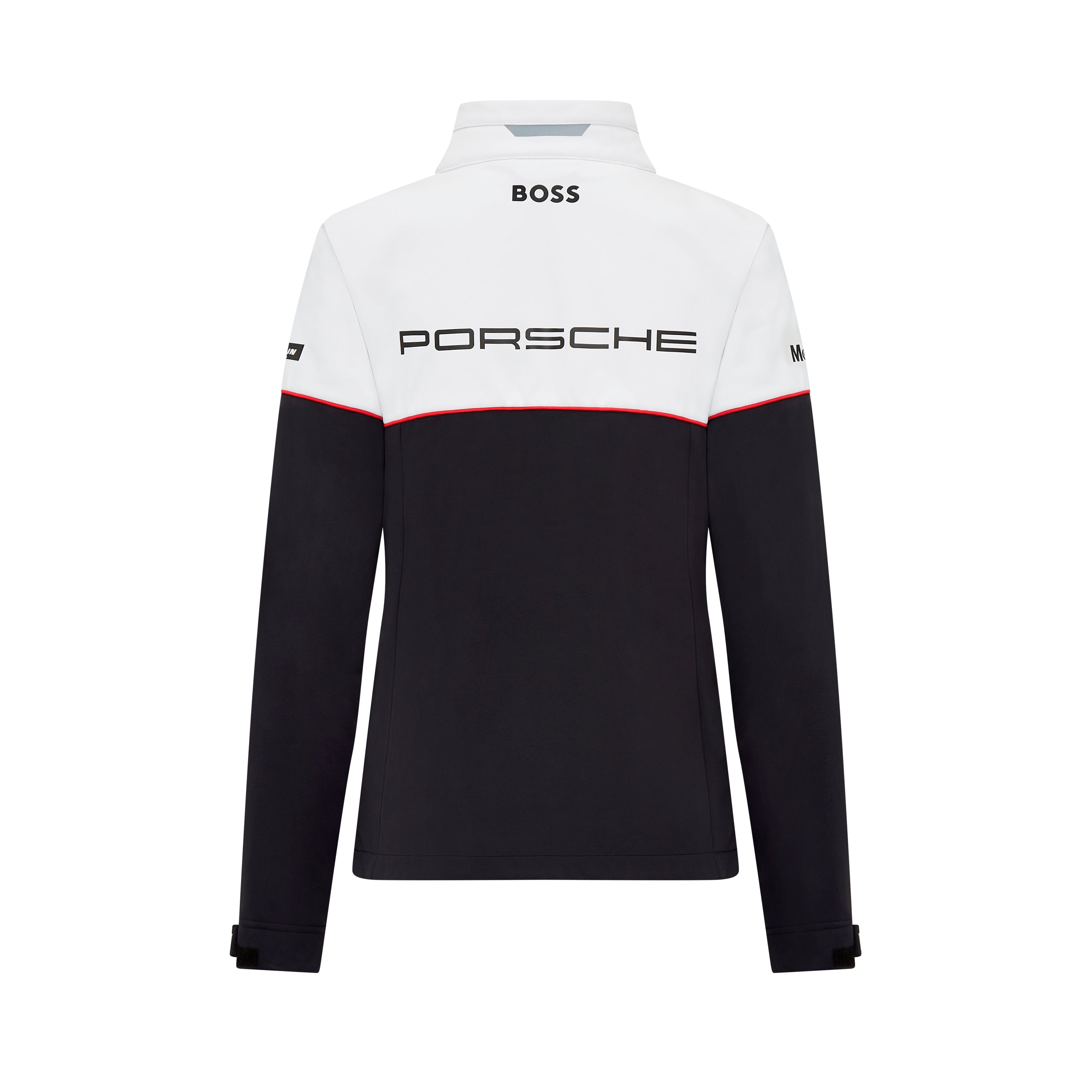 Porsche Motorsport Women's Team Softshell Jacket- Black