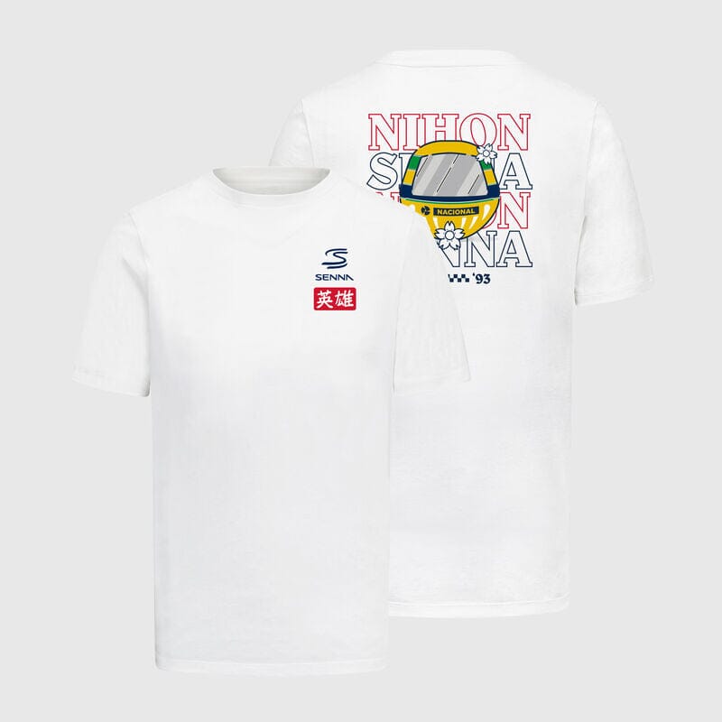 Formula 1 Ayrton Senna Special Edition Japan Graphic T-Shirt