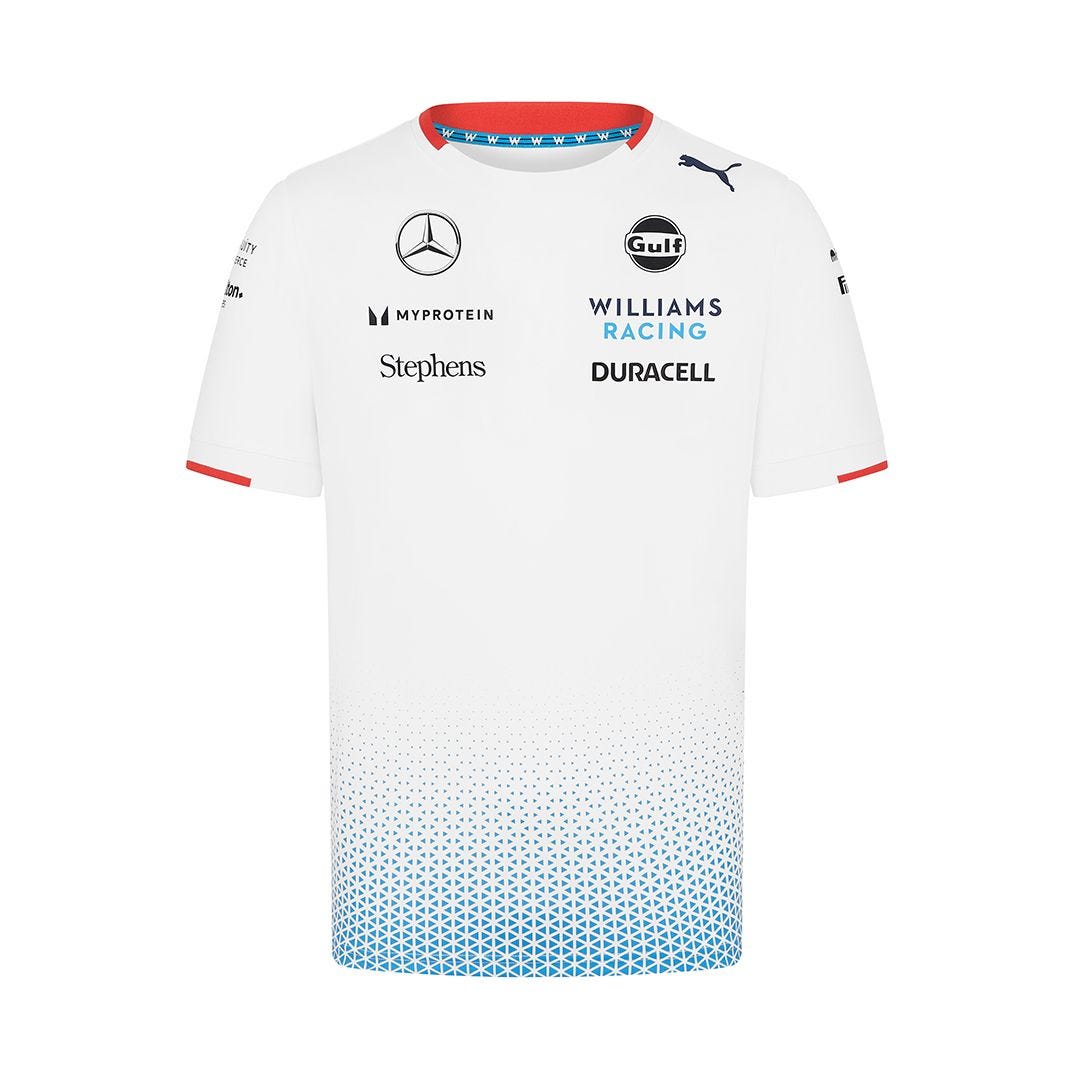 Williams Racing 2024 Team T-shirt Navy/White