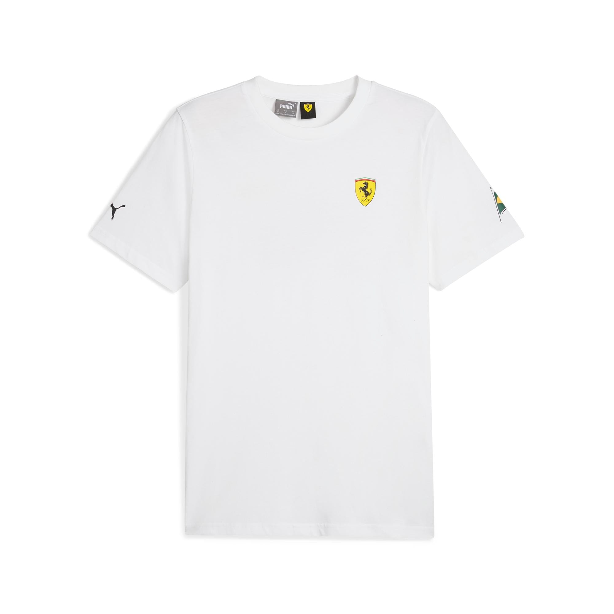 Scuderia Ferrari F1 2023 Special Edition Brazil GP T-Shirt - White