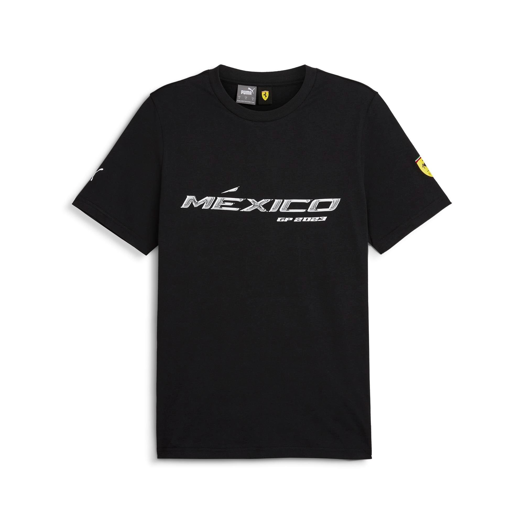 Scuderia Ferrari F1 Special Edition Mexico GP T-Shirt - Black