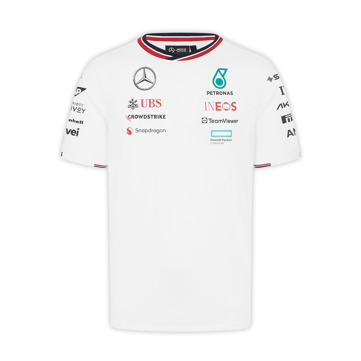 Mercedes-AMG Petronas F1 2024 Team Driver Tee Black/White