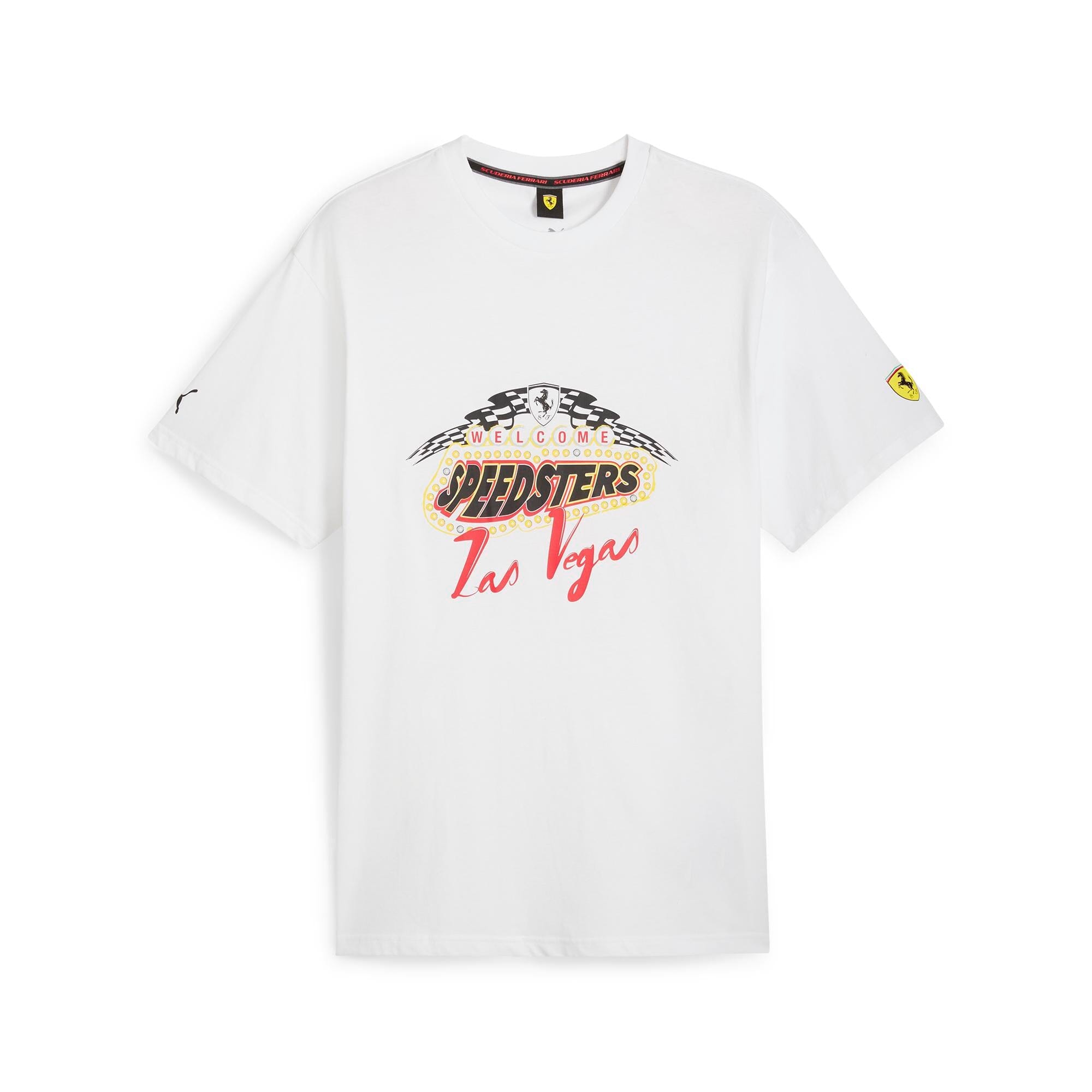 Special Edition Las Vegas GP T-Shirt - Black/White/Red