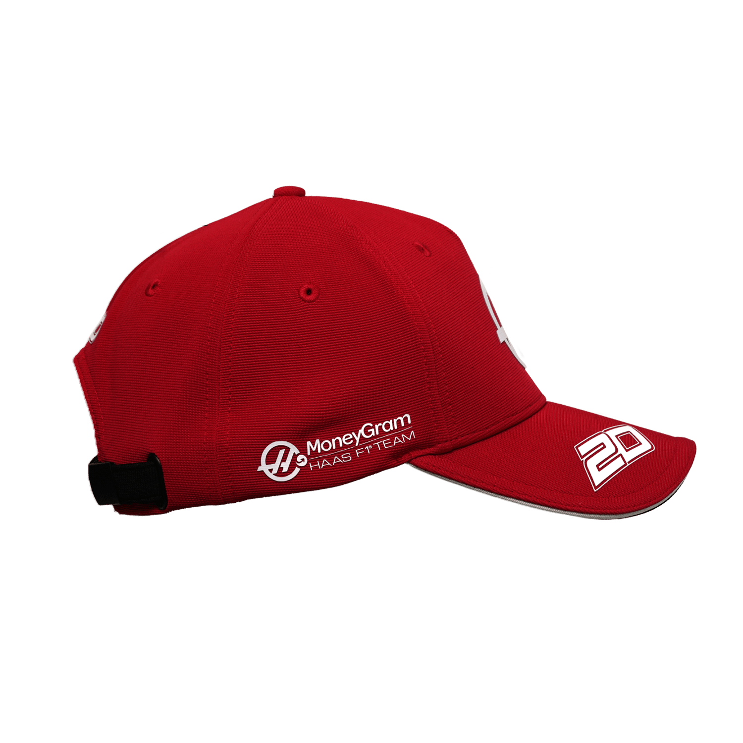 Haas Racing F1 2023 Kevin Magnussen Team Baseball Hat - Red