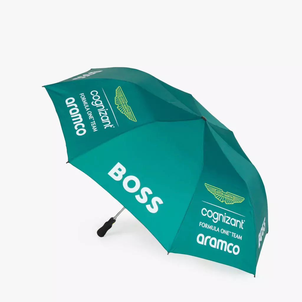 Aston Martin F1 2023 Team Compact Umbrella- Green