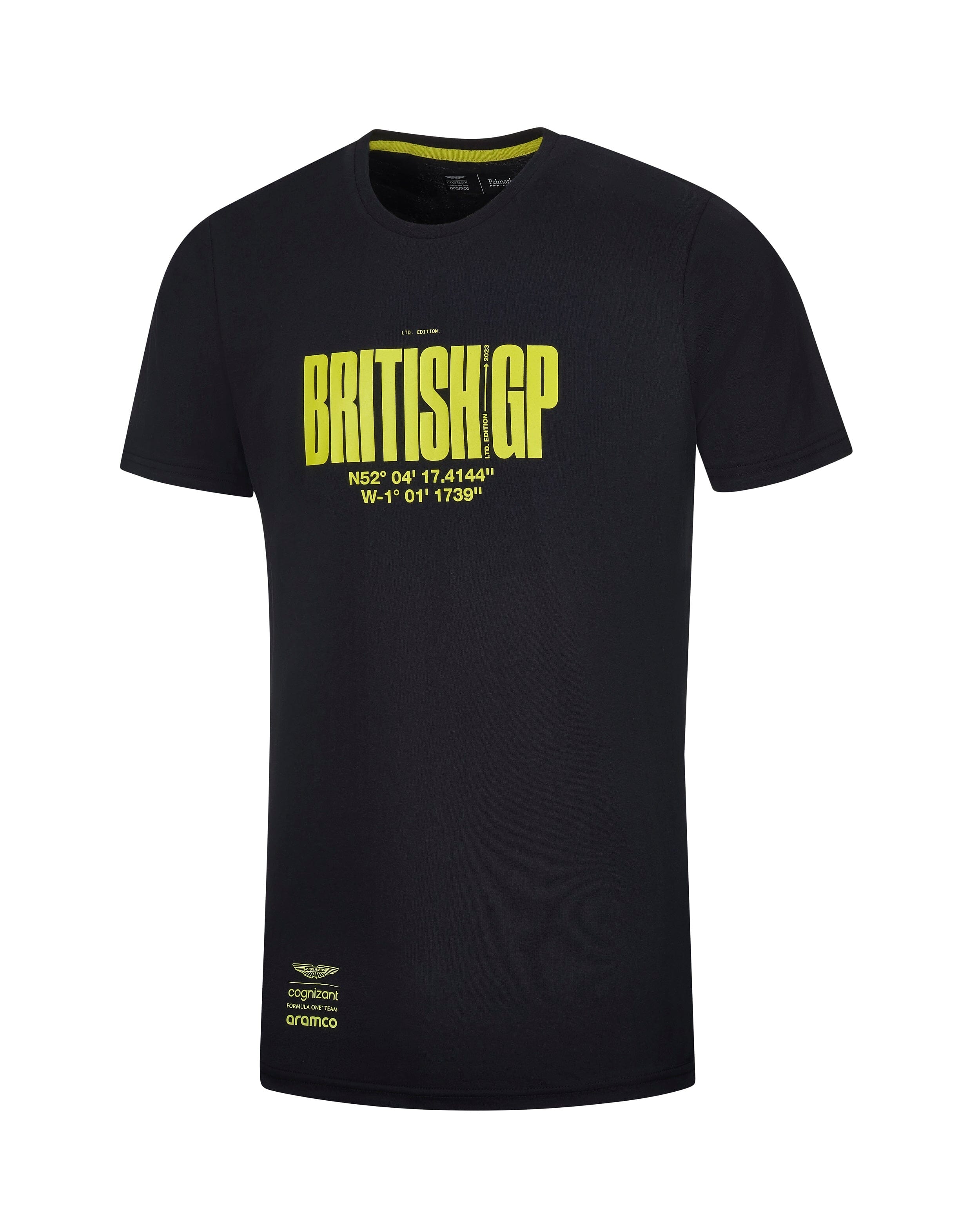 Aston Martin F1 Men's Limited Edition British GP T-Shirt - Black