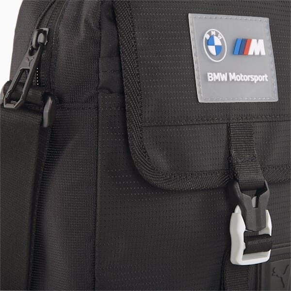 BMW M Motorsports Puma Shoulder Bag- Black