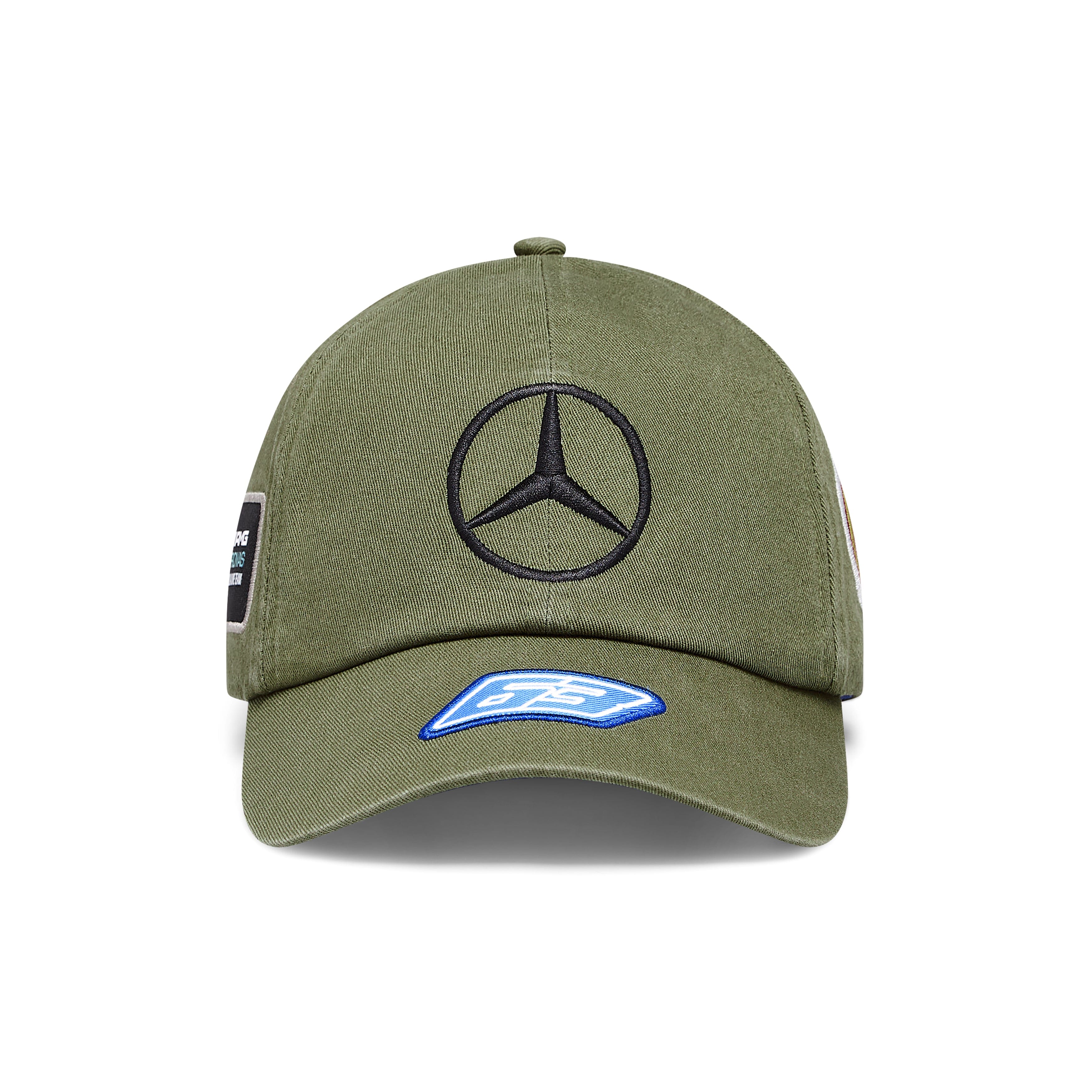 Mercedes AMG F1 Special Edition George Russell 2023 Vintage Baseball Hat-Green