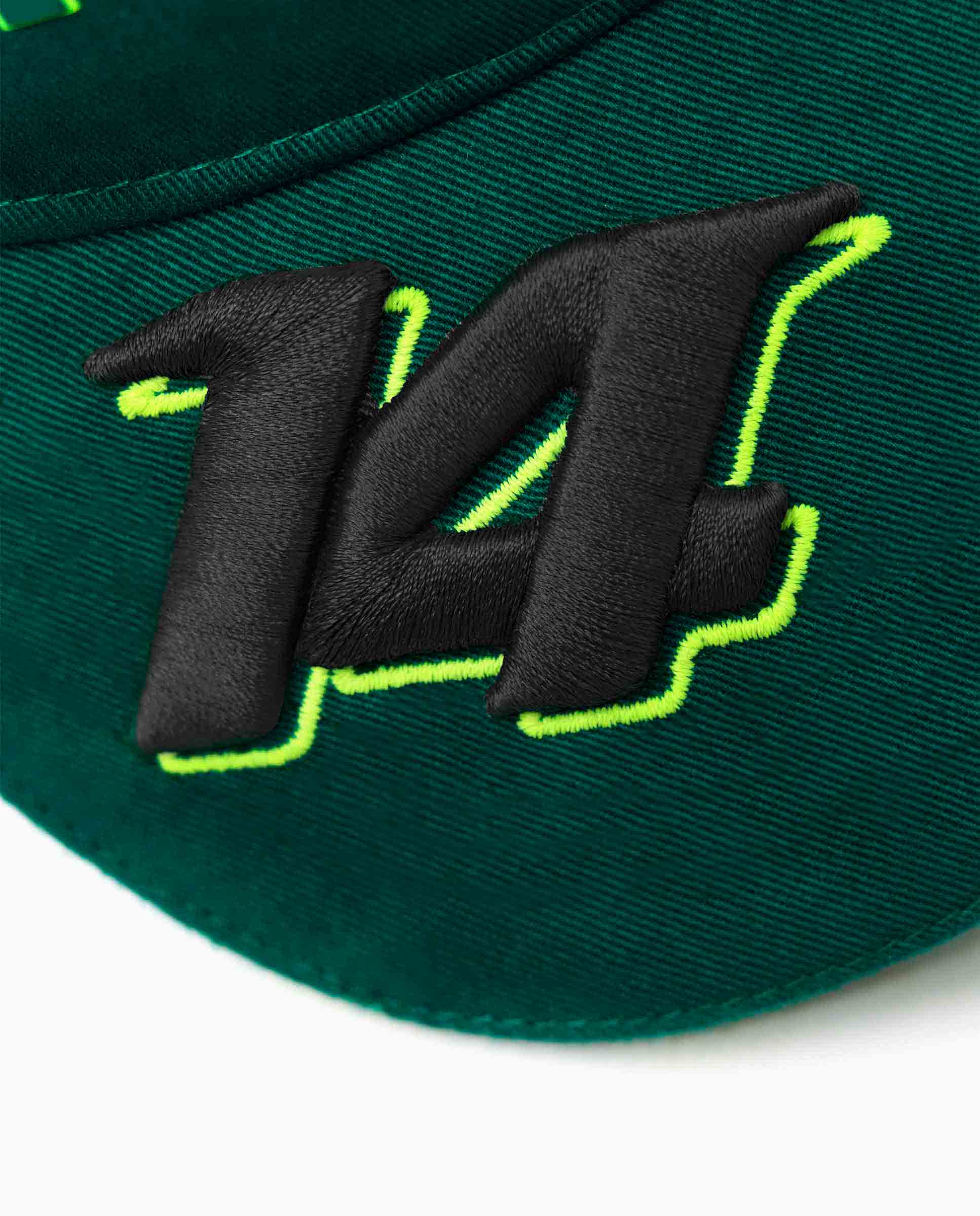 Aston Martin F1 Kimoa Fernando Alonso Lifestyle Hat- Green