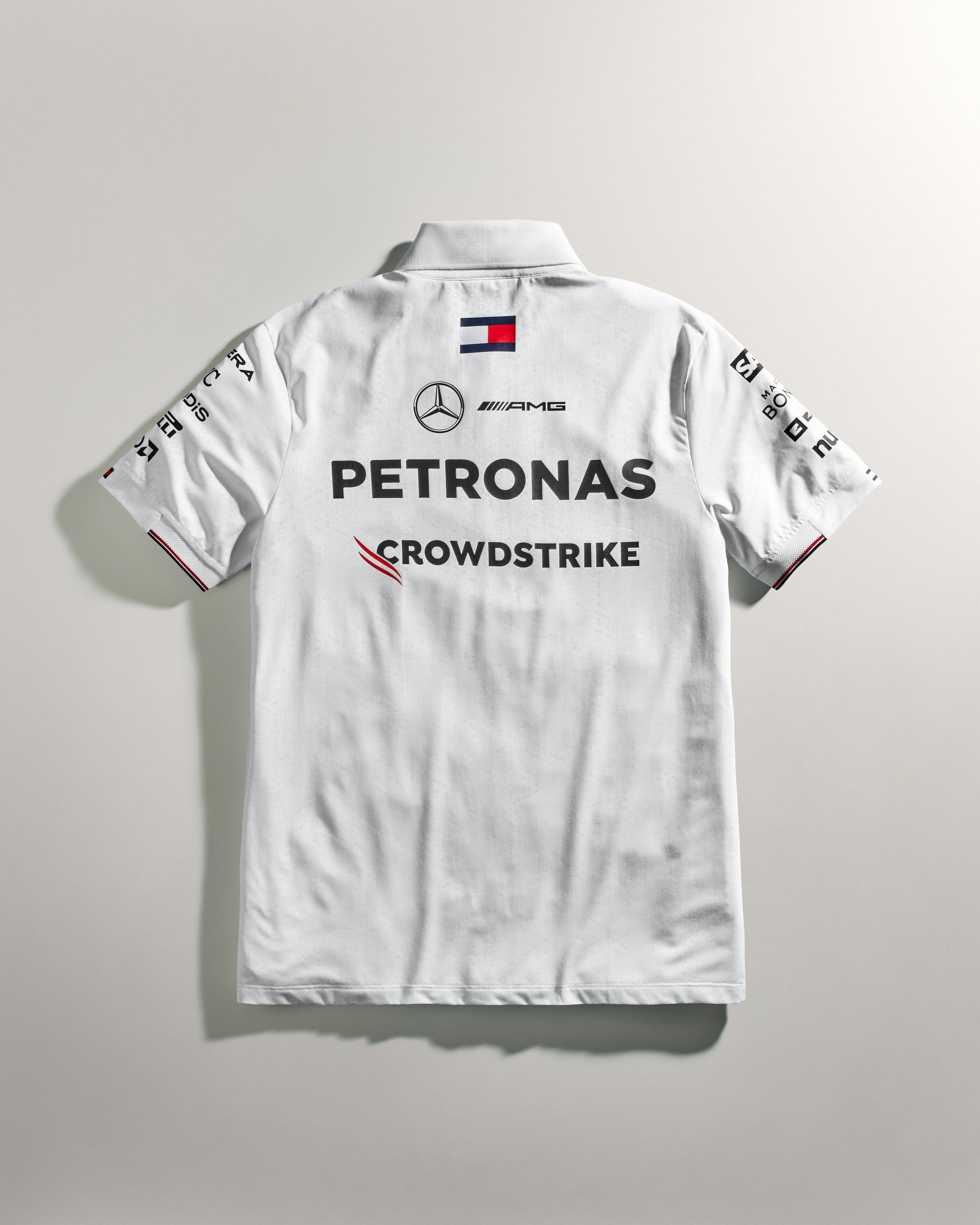 Mercedes-AMG Petronas F1 2024 Team Polo Black/White