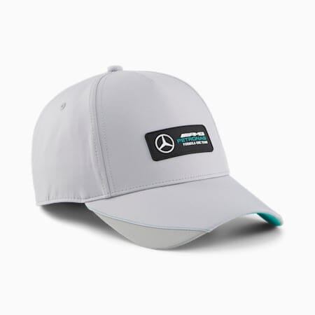 Mercedes Benz AMG Petronas F1 Puma Baseball Hat - Black/Silver/Green