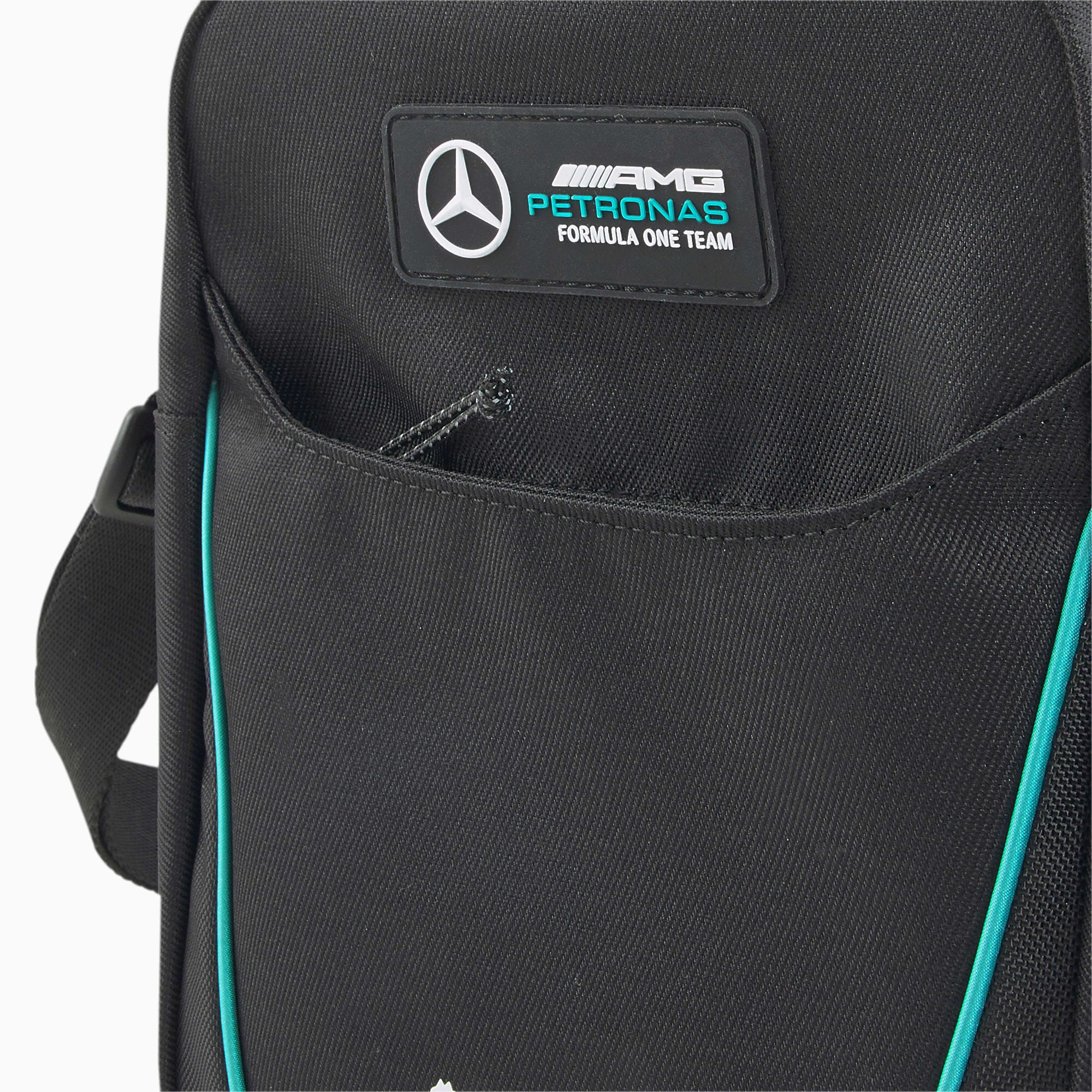 Mercedes AMG Petronas Puma Portable Shoulder Bag - Black/Silver