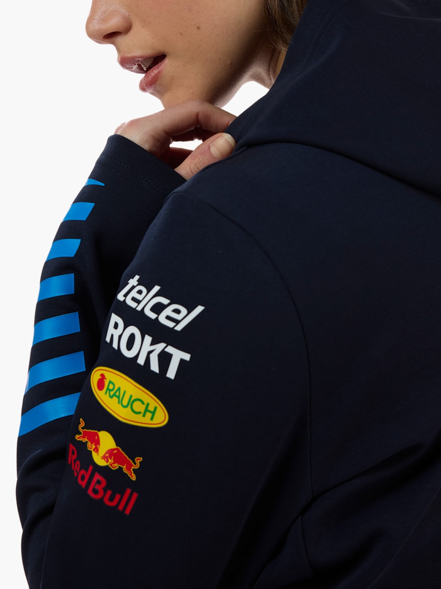 Red Bull Racing F1 Women's 2024 Team Pullover Hoodie- Navy