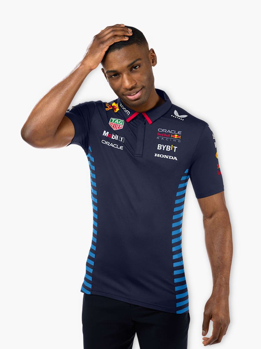 Red Bull Racing F1 2024 Team Polo Shirt- Navy