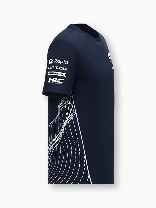Scuderia AlphaTauri F1 2023 Men's Team T-Shirt - Navy/White