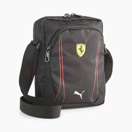 Scuderia Ferrari F1 Puma Sportswear Race Shoulder Bag - Red/Black