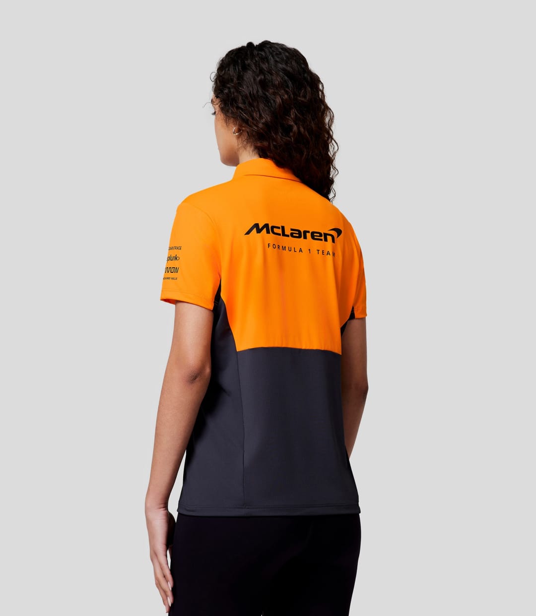 McLaren F1 2024 Women's Team Polo Shirt - Papaya