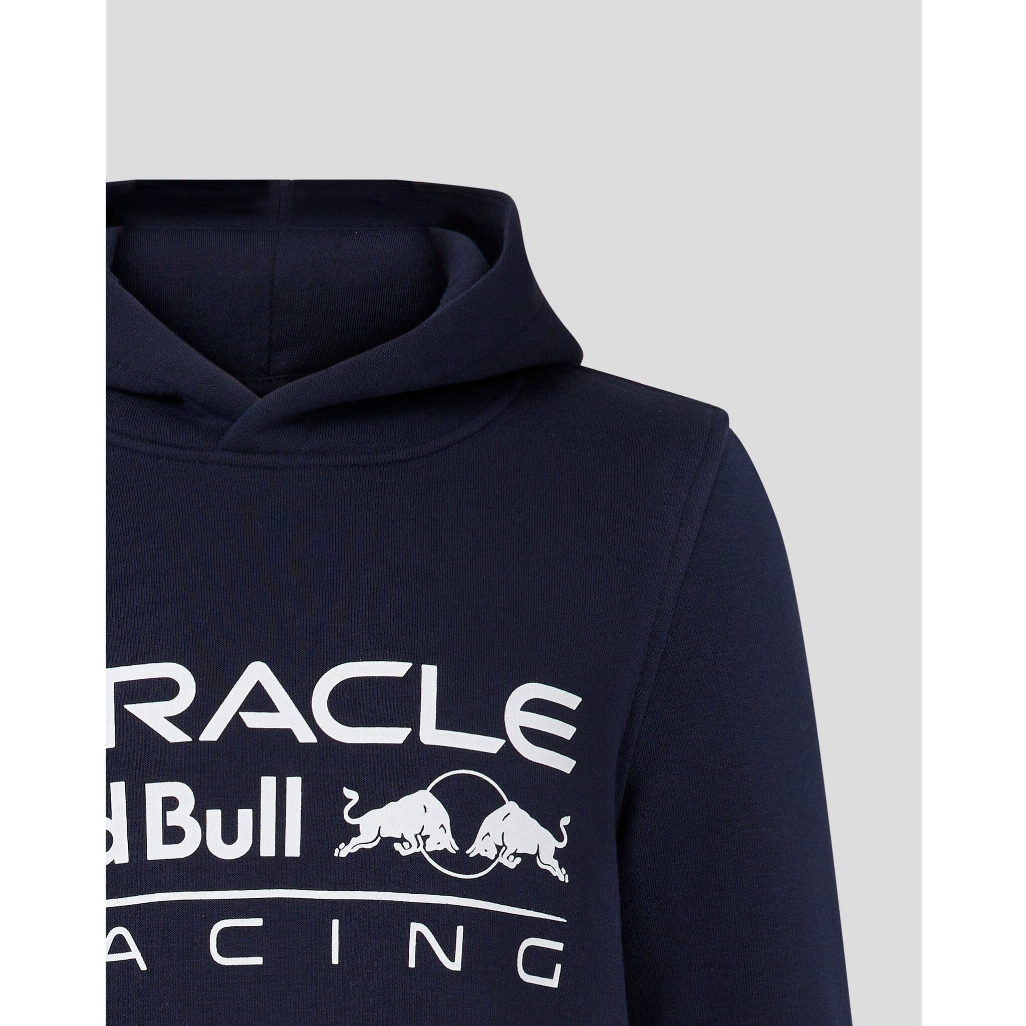 Red Bull Racing F1 Core Overhead Hoodie - Flame Scarlet/Grey/Night Sky