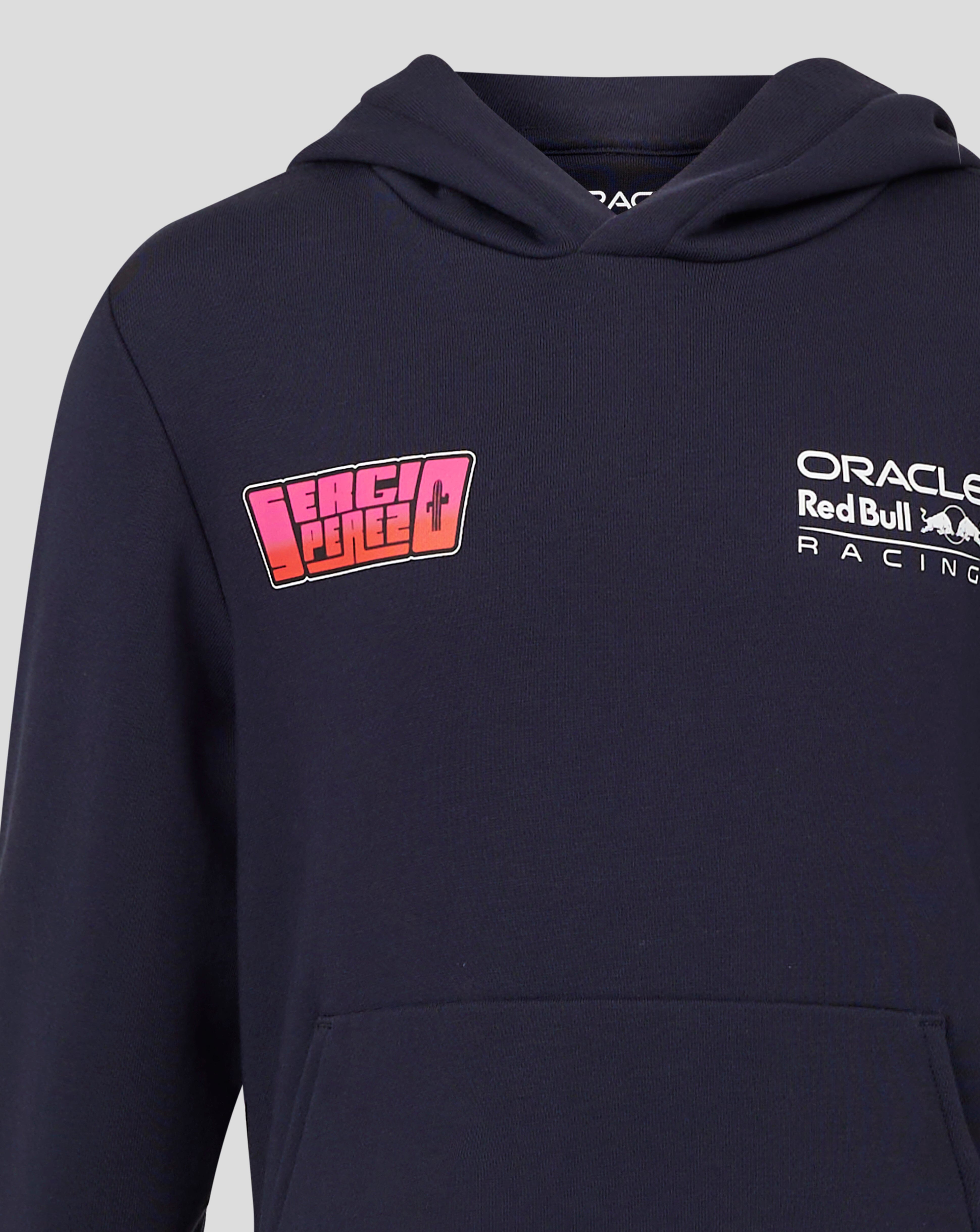 Red Bull Racing F1 Kids Sergio "Checo" Perez Special Edition Mexico GP Hoodie -Youth Navy