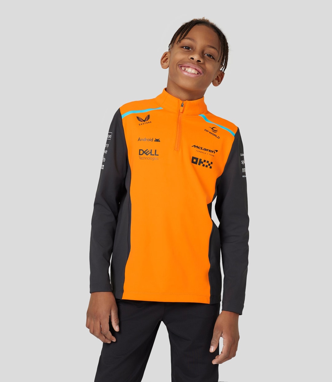 McLaren F1 Kids 2024 Team 1/4 Zip MidLayer Top - Youth