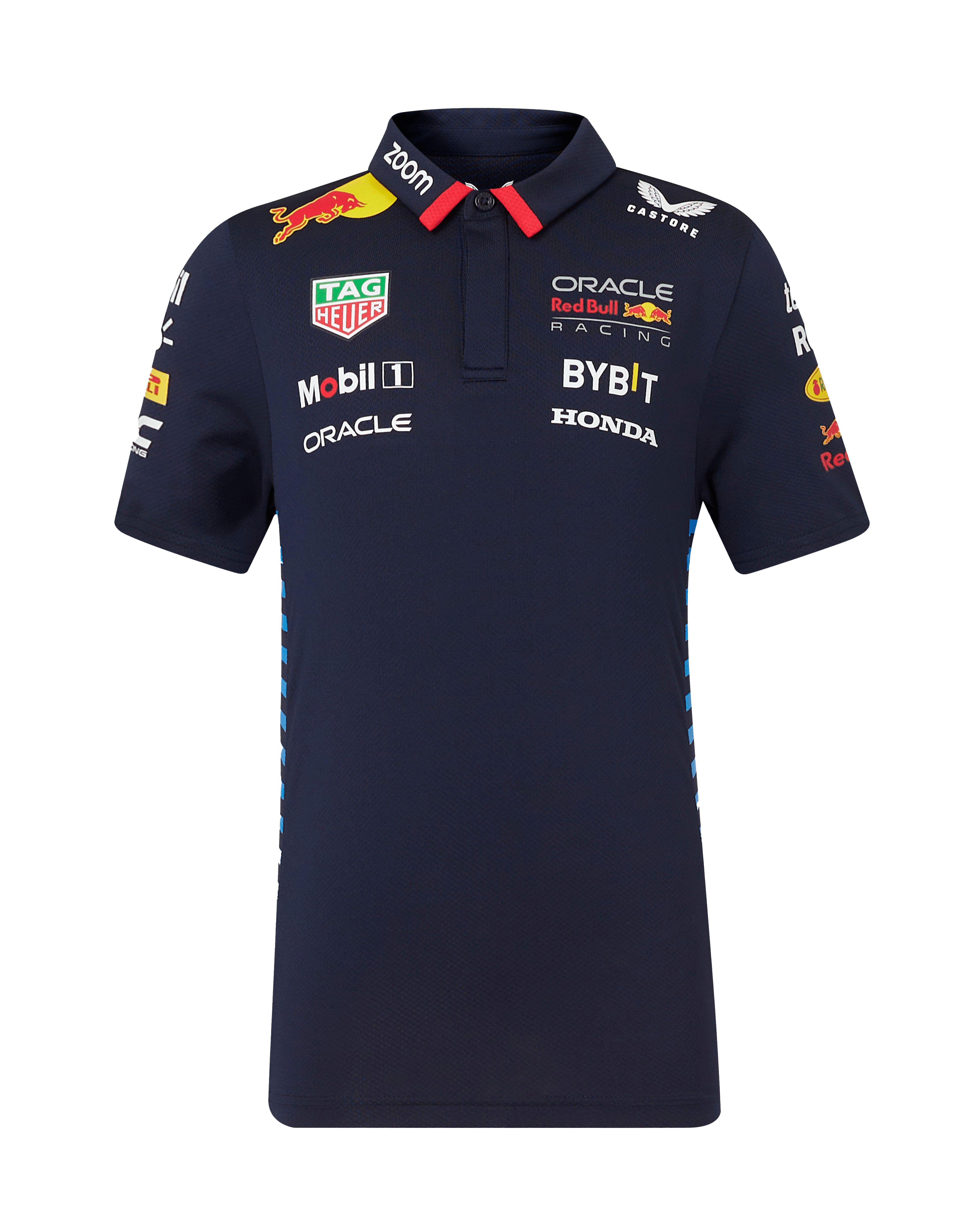 Red Bull Racing F1 Kid's 2024 Team Polo- Youth Navy