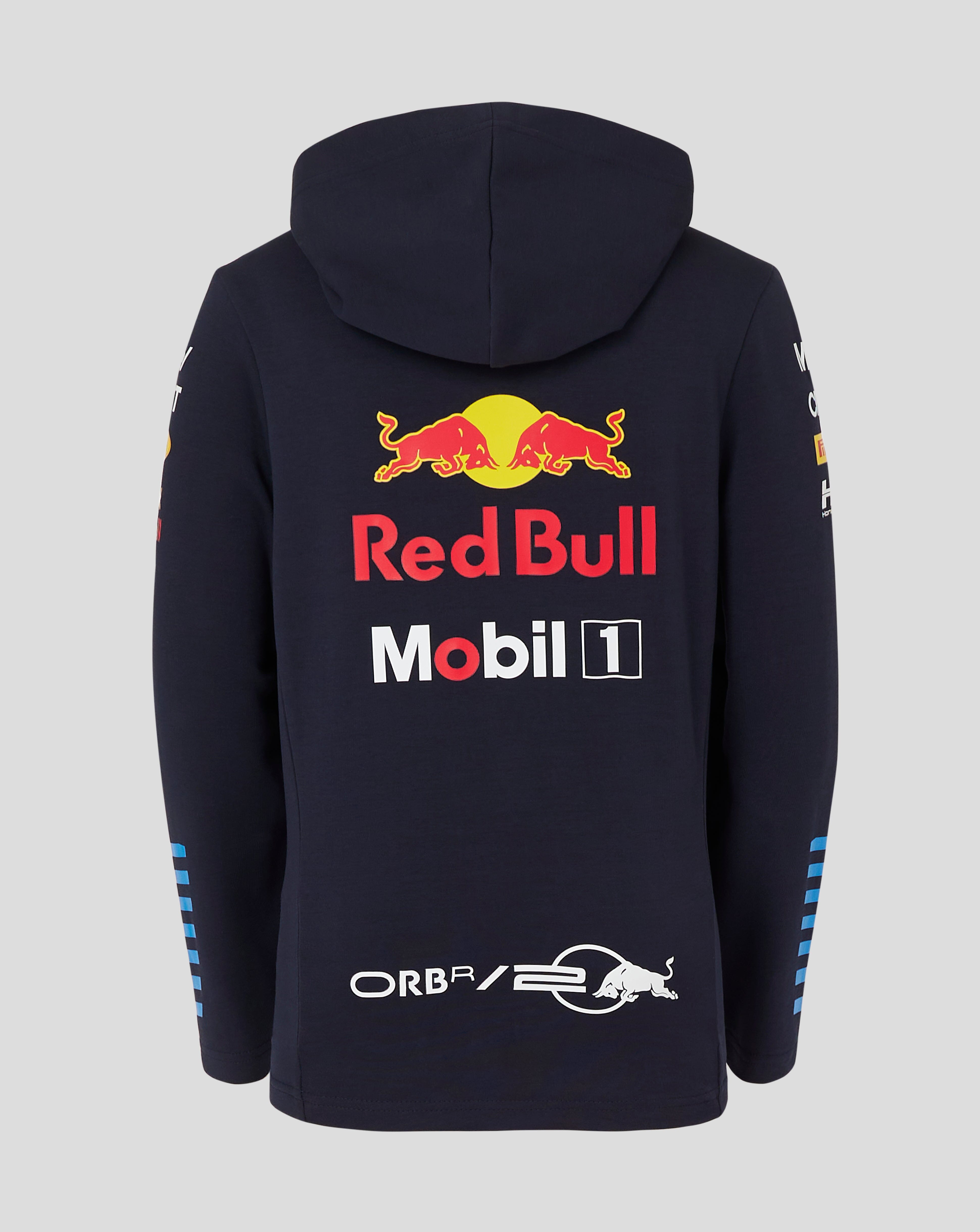 Red Bull Racing F1 Kid's 2024 Team Pullover Hoodie- Youth Navy