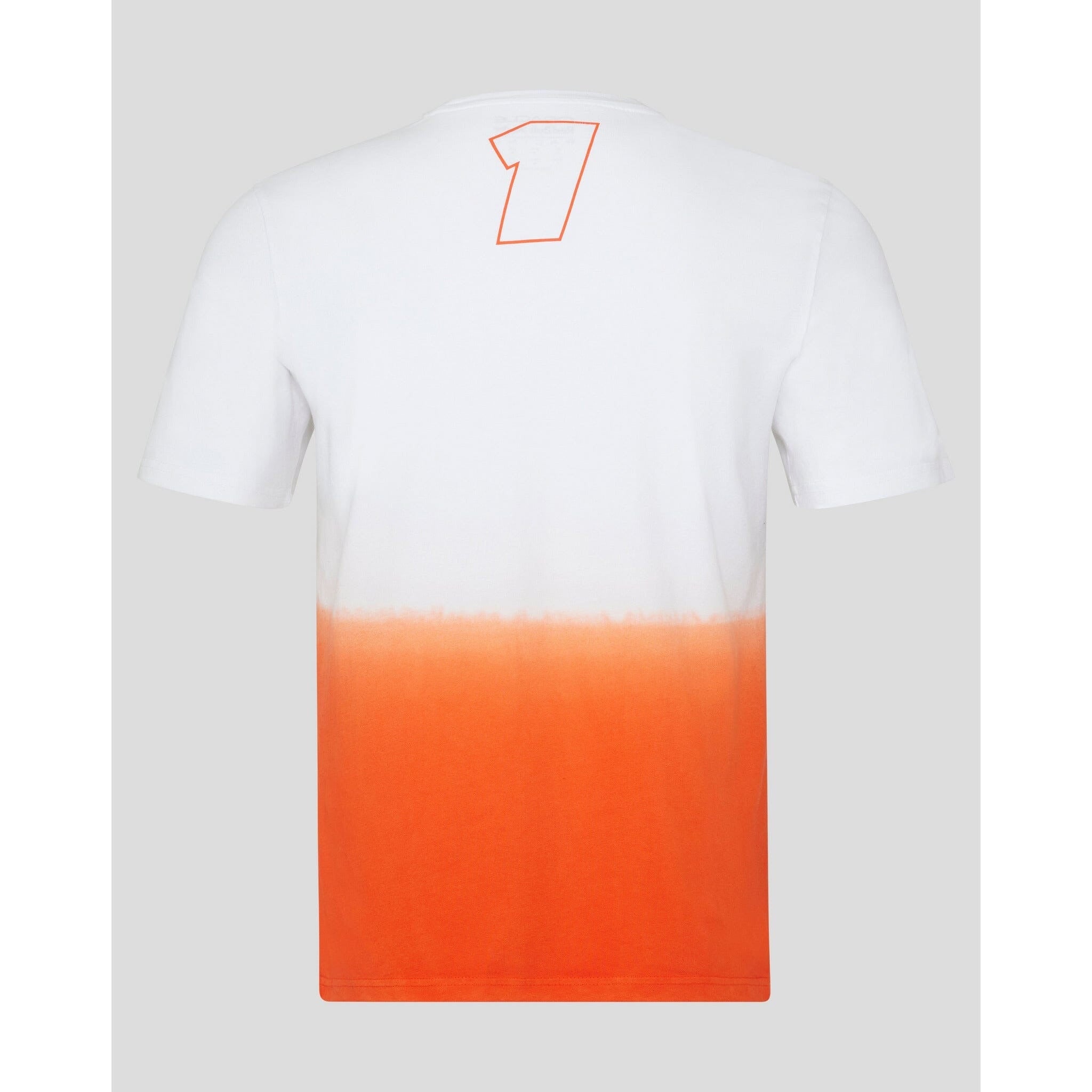 Red Bull Racing F1 Max Verstappen Driver T-Shirt - Exotic Orange/White