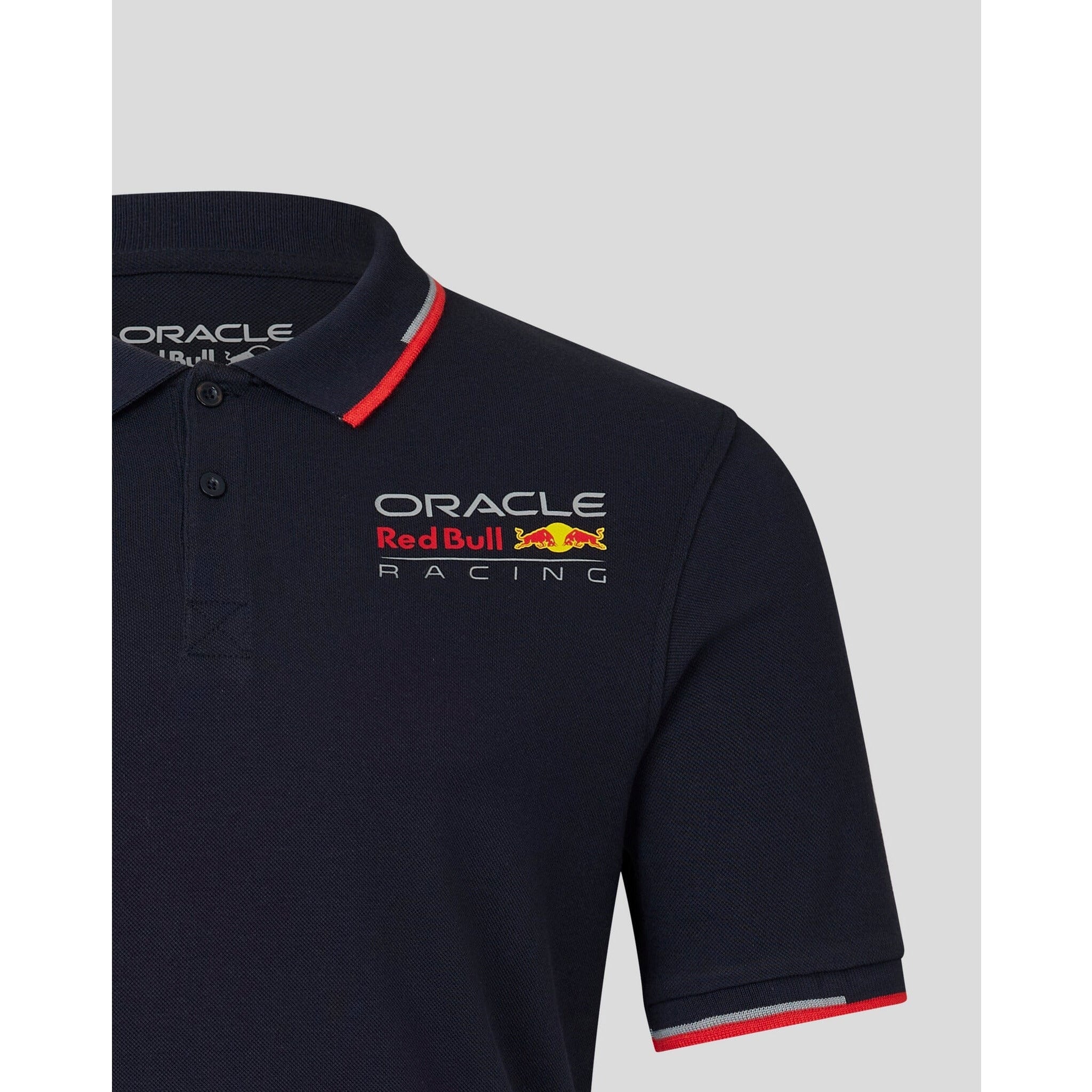 Red Bull Racing F1 Unisex Core Color Logo Polo - Night Sky/White
