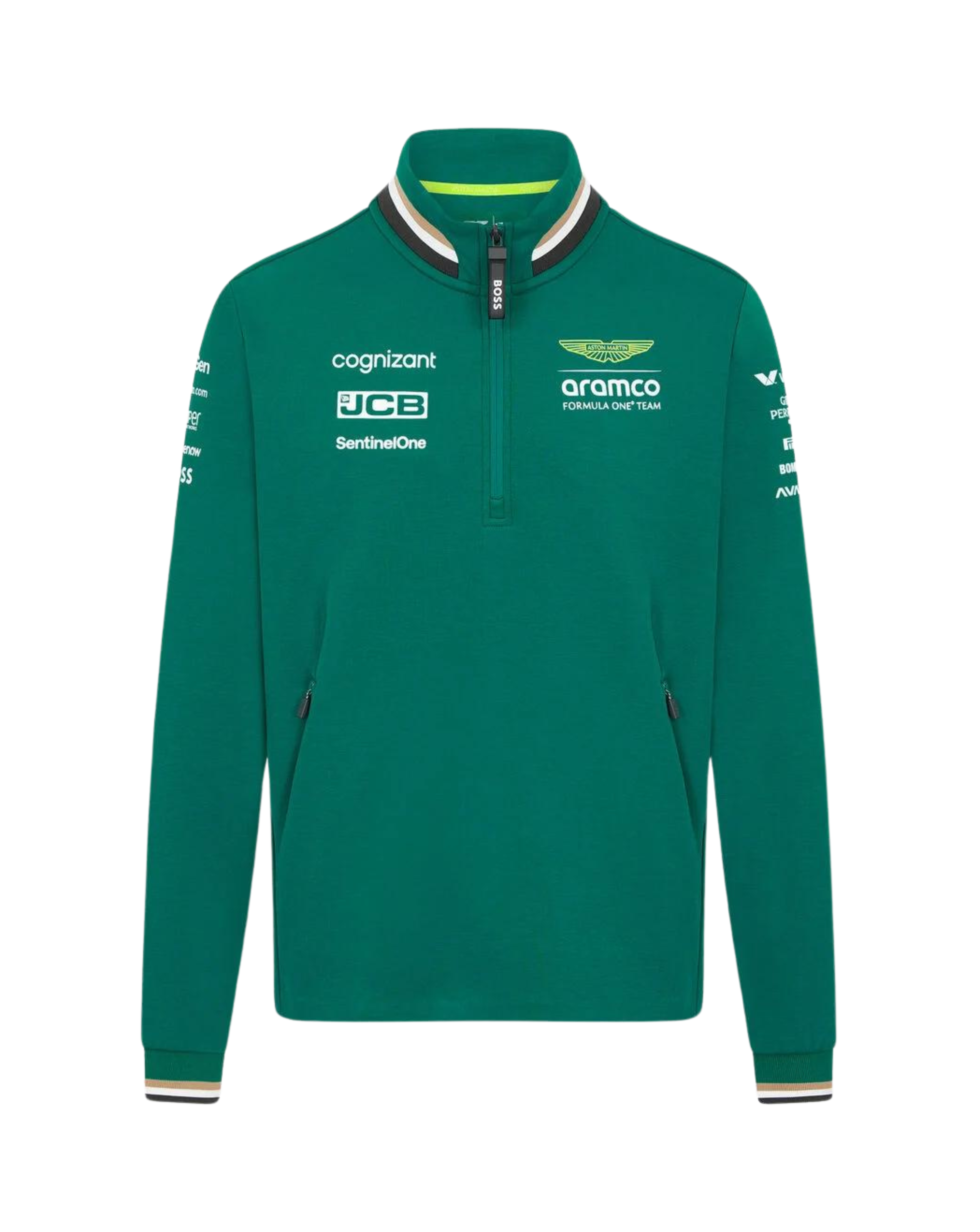 Aston Martin F1 Team 2024 Team 1/4 Zip Sweater