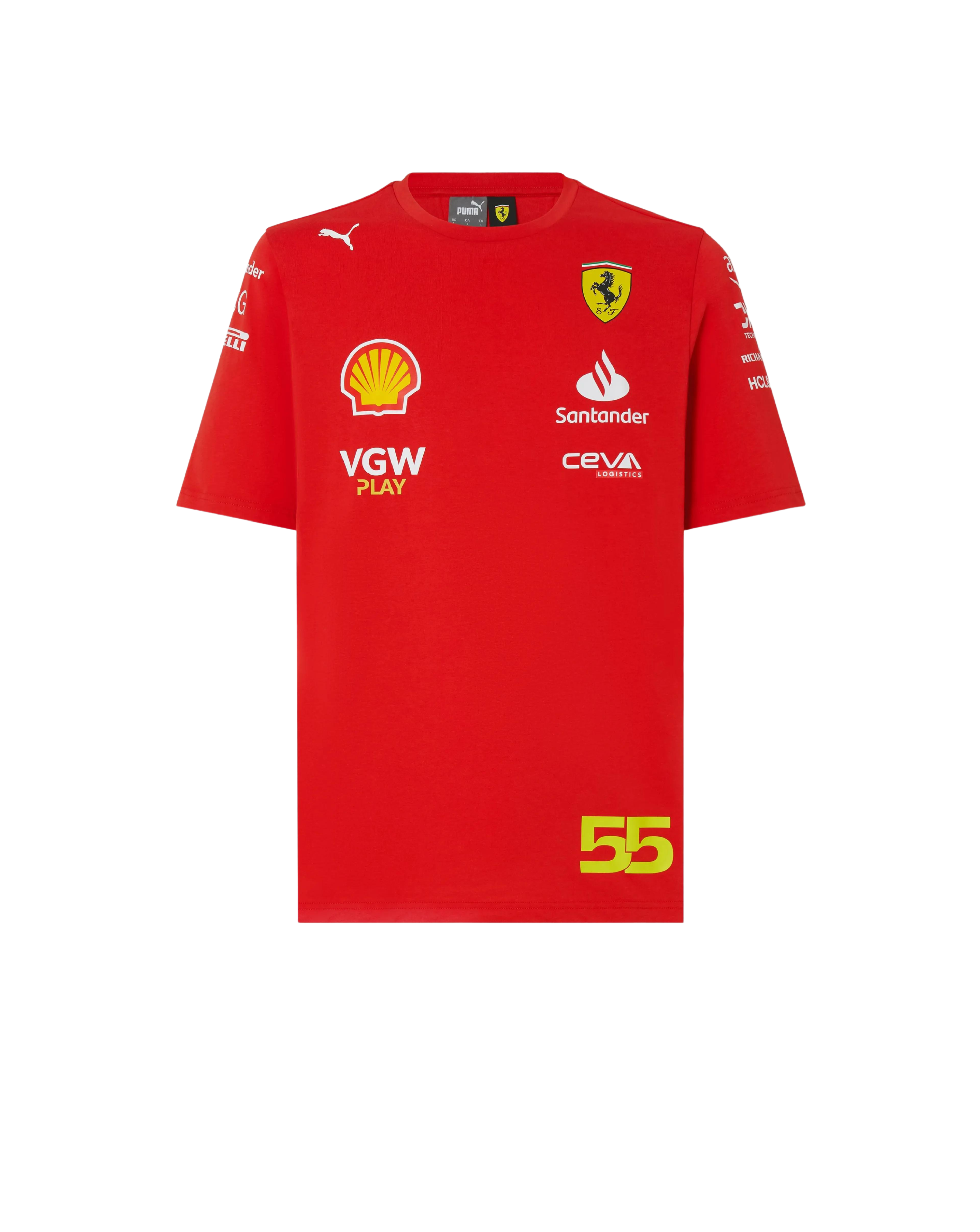 Scuderia Ferrari Team Sainz T-shirt 2024