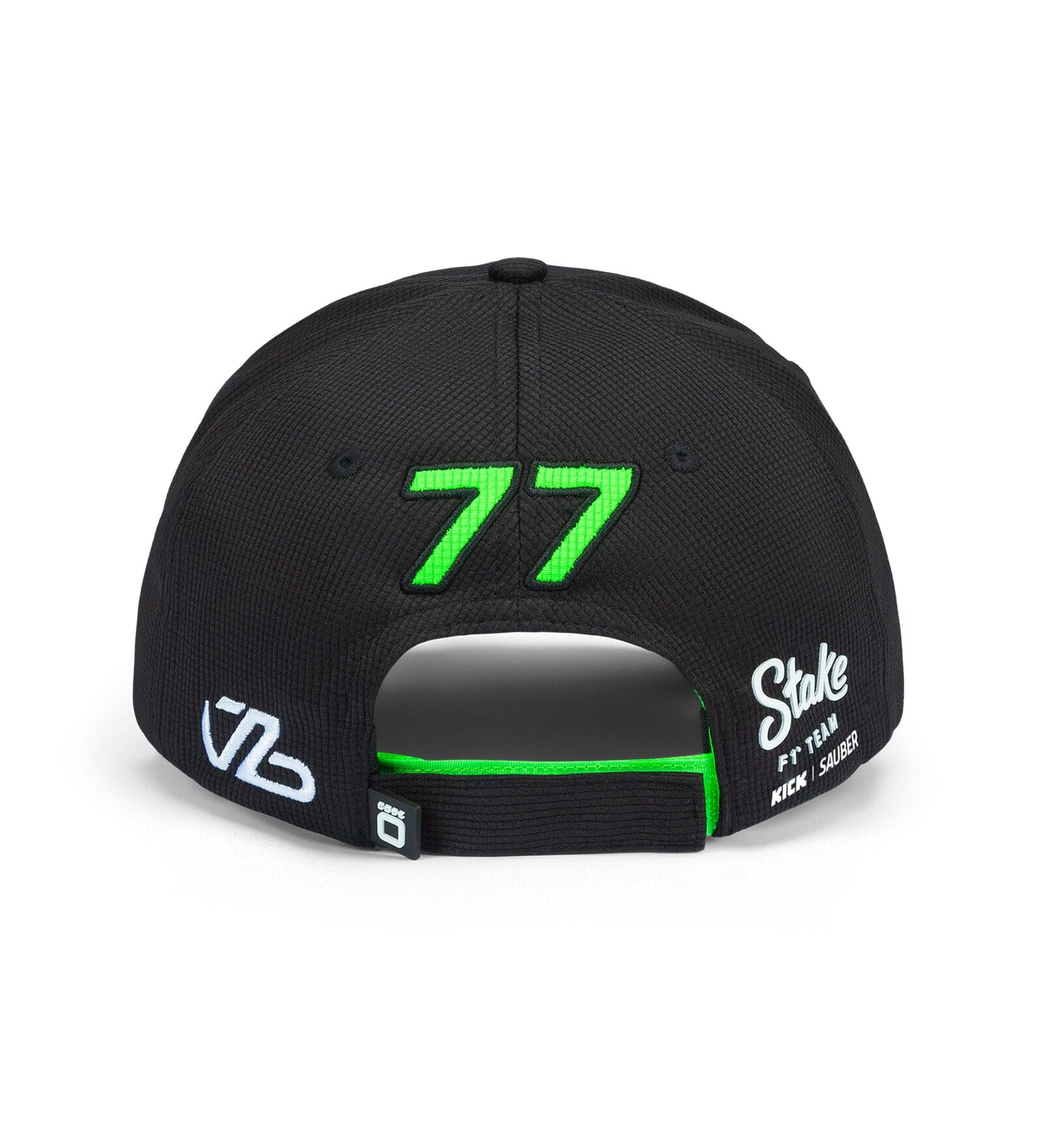 Stake F1 Kick Sauber 2024 Team Valtteri Bottas Baseball Hat - Black