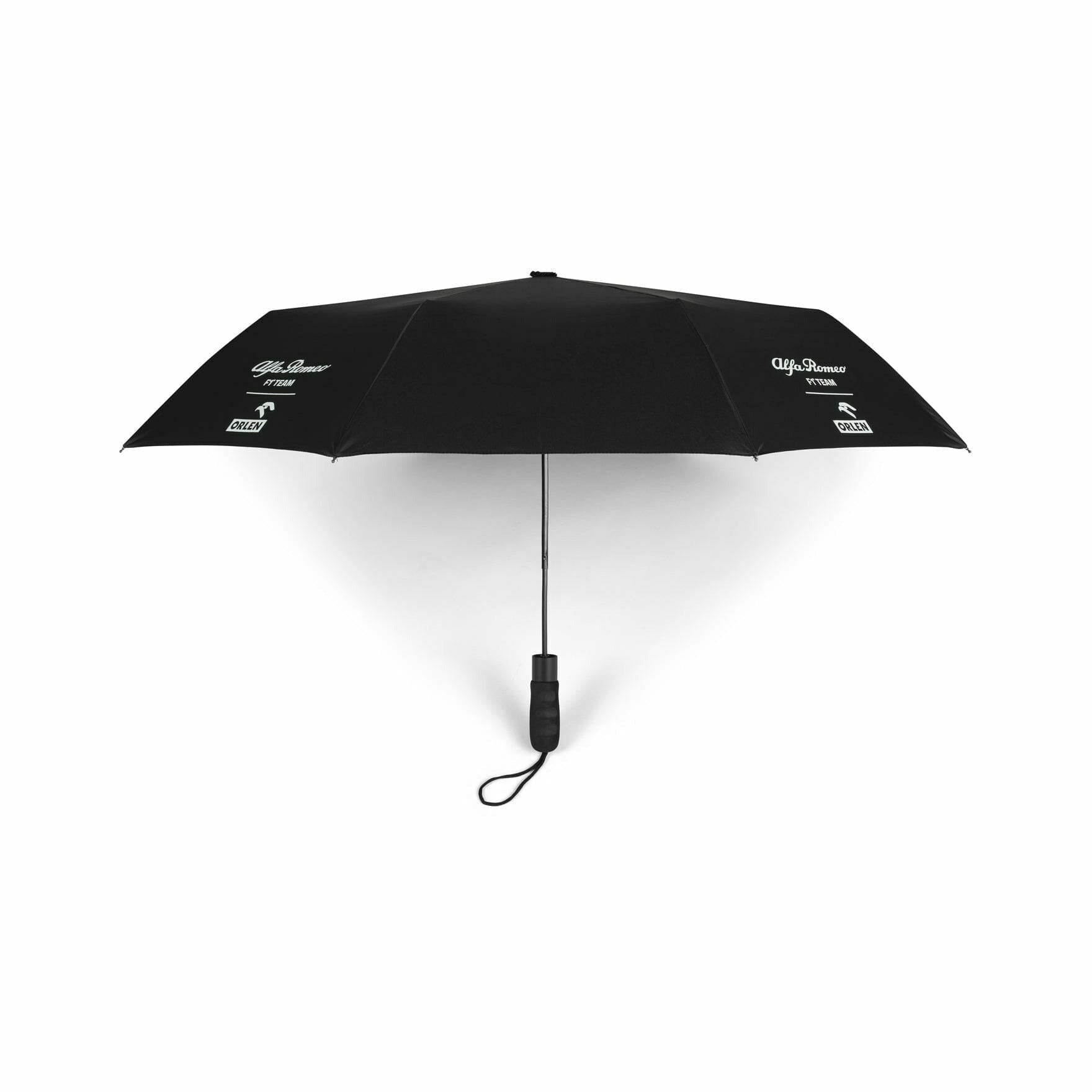 Alfa Romeo Racing F1 Compact Umbrella - Black