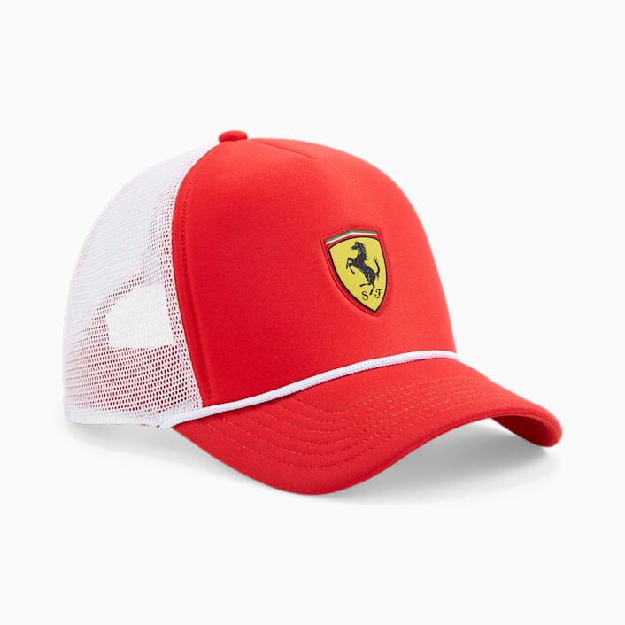 Scuderia Ferrari F1 Puma Race Trucker Hat - Red