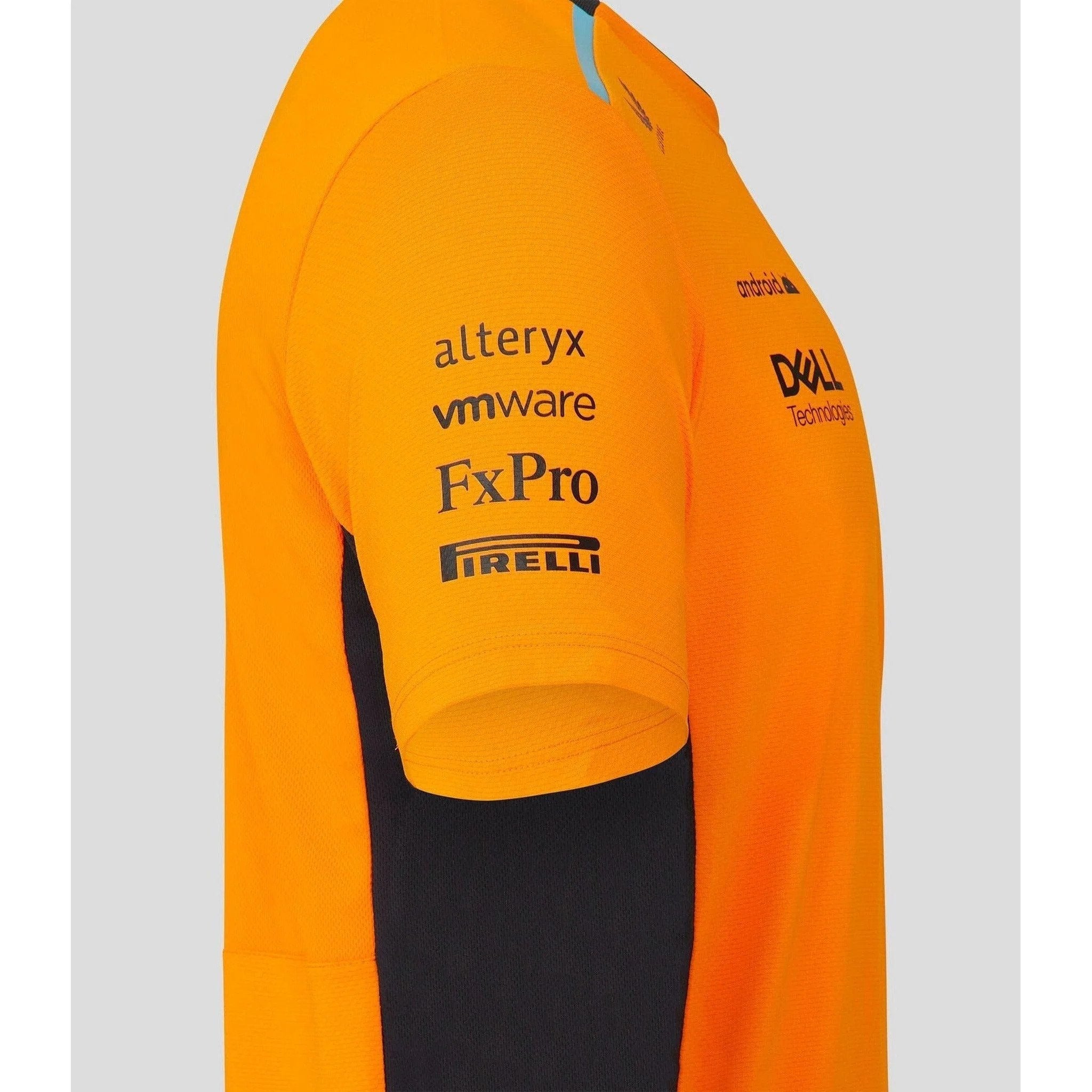 McLaren F1 Men's 2023 Team Set Up T-Shirt - Papaya/Phantom
