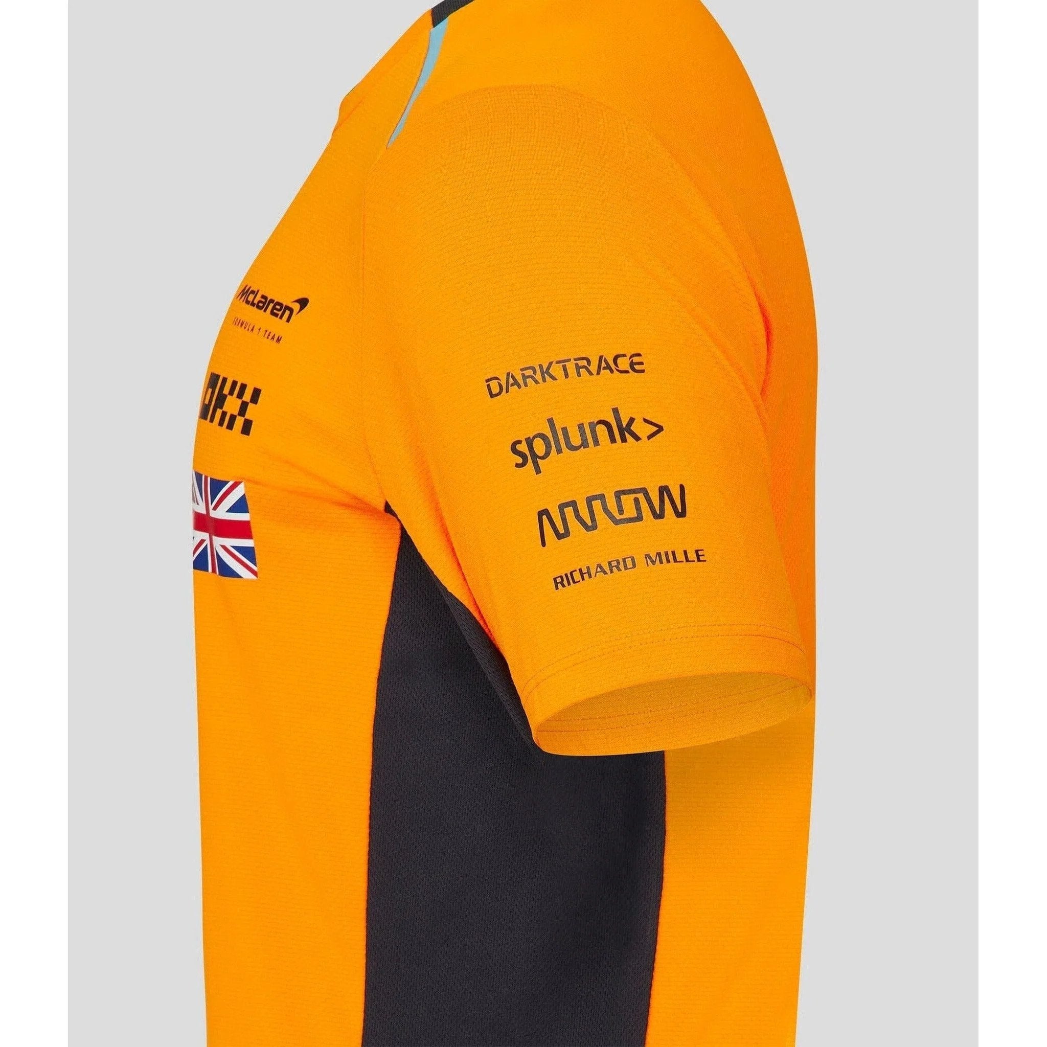 McLaren F1 Men's 2023 Lando Norris Team Set Up T-Shirt - Papaya/Phantom