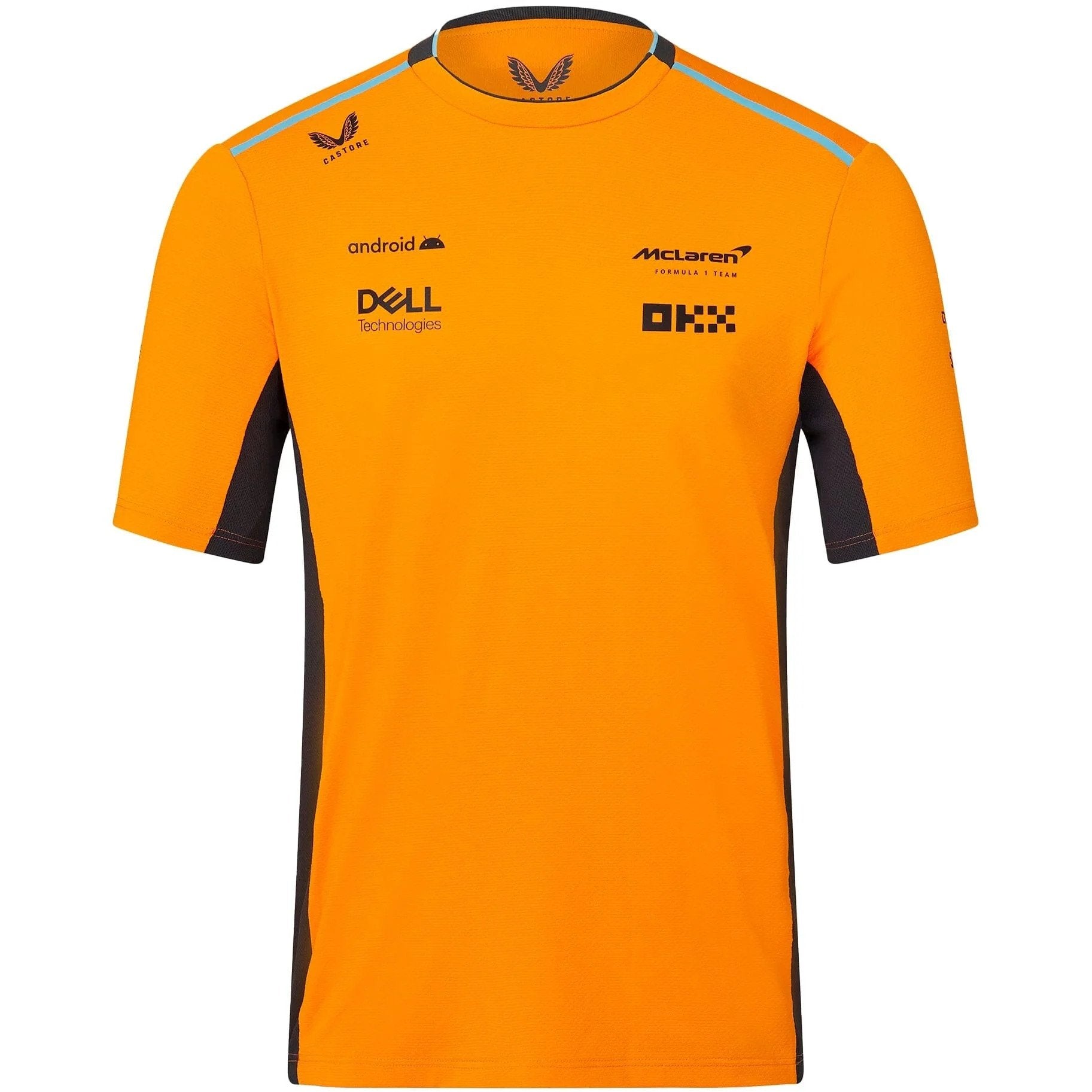 McLaren F1 Men's 2023 Team Set Up T-Shirt - Papaya/Phantom