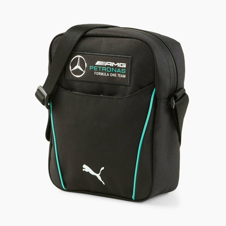 Mercedes AMG Petronas Puma Portable Shoulder Bag - Black/Silver